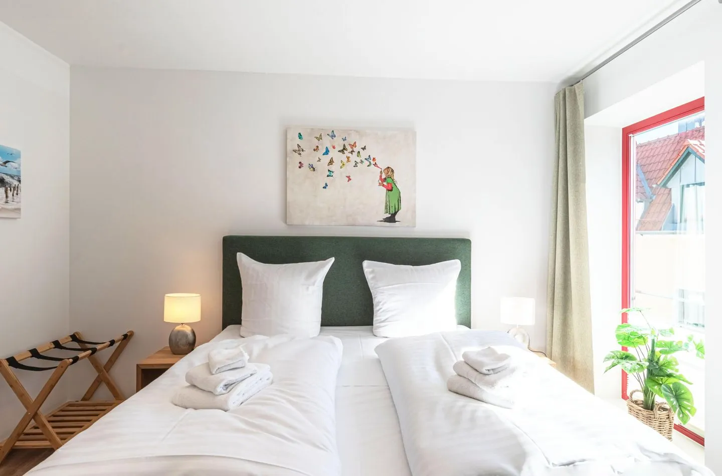 City Apartment Waren (Müritz) - Schlafzimmer