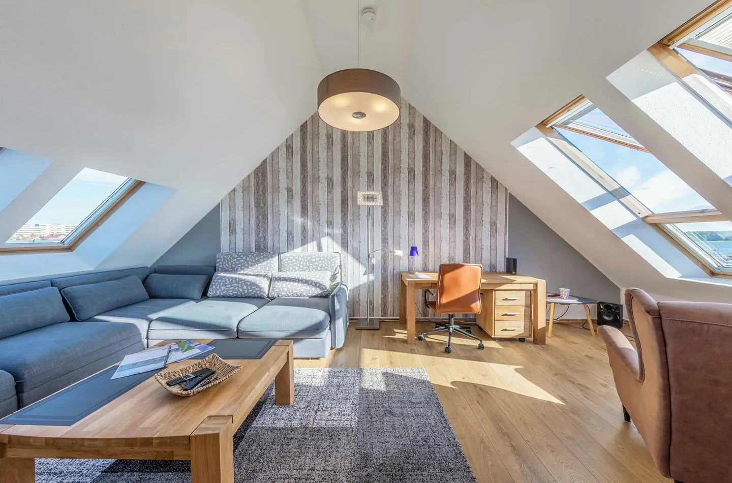 Seeblick Waren (Müritz) - Wohnzimmer