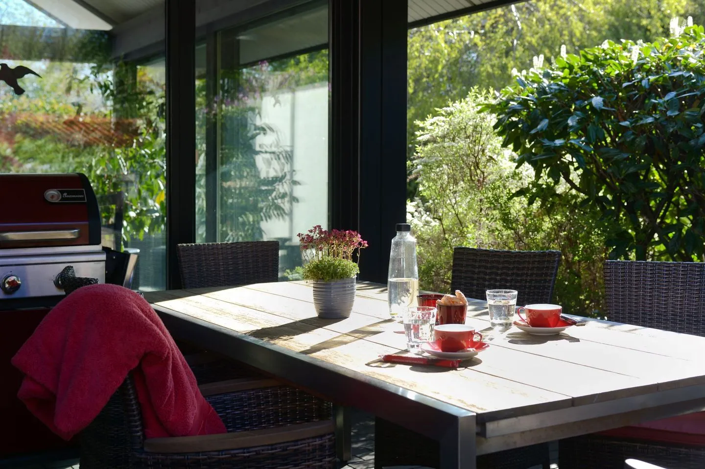 (WOH15) Ferienhaus "Kapitänsresidenz" Timmendorfer Strand - Garten