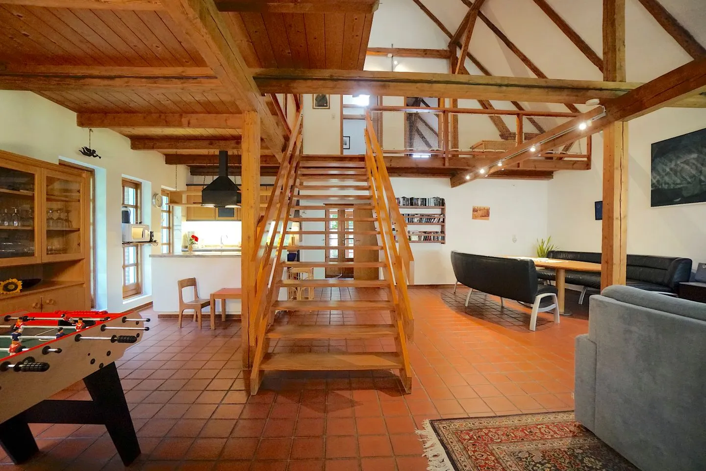 Ferien auf dem Islandpferdehof - Ferienhaus Gandur für bis zu 7 Personen Osterbyholz - Wohnzimmer