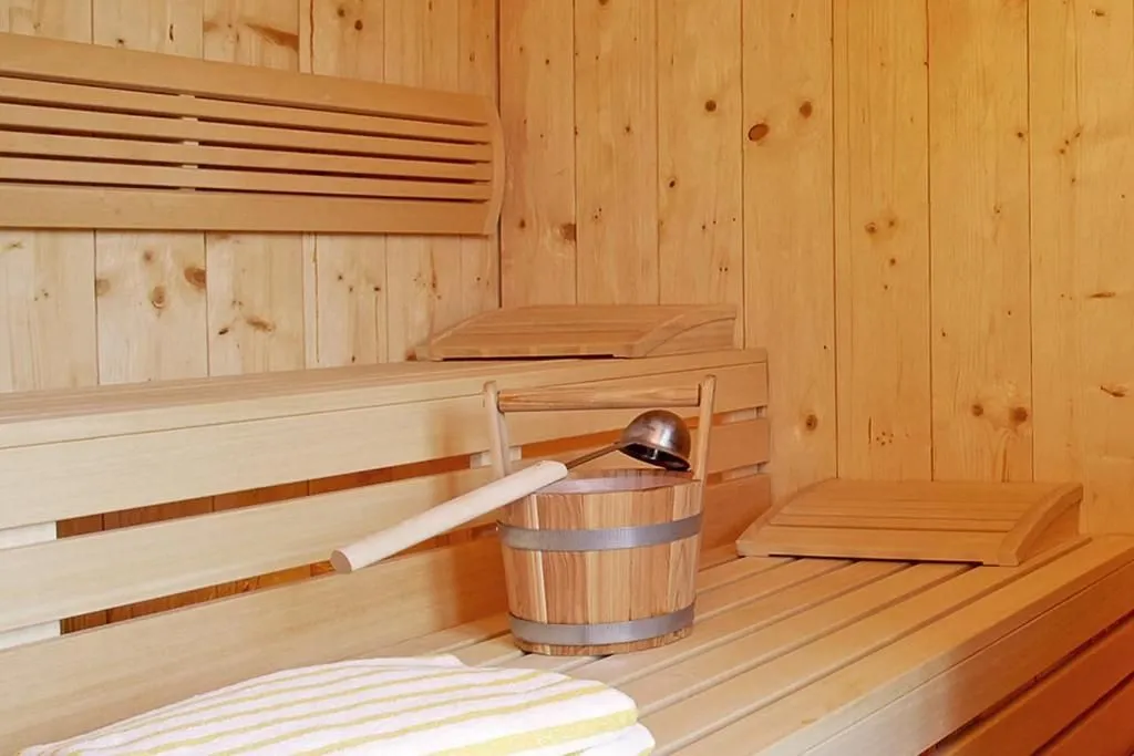Dünenhaus Ückeritz UnserUsedom.de FeWo ca.80qm mit privater Sauna und Kamin, Parkplatz, direkt am Strand. 2/3 Ückeritz - Sauna