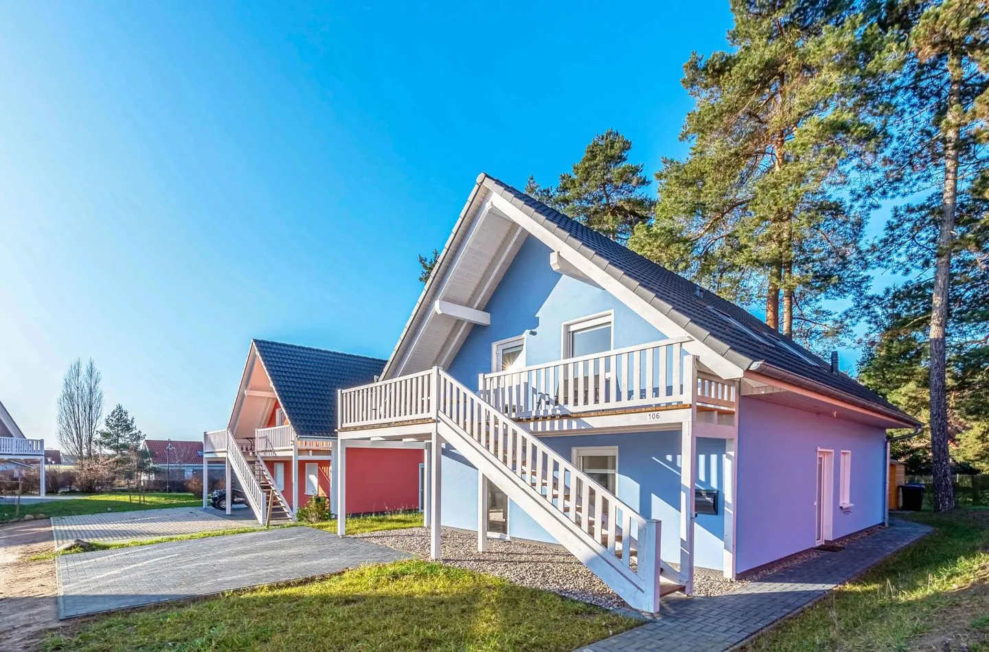  Merlin Nest Röbel / Müritz - Fassade / Eingang