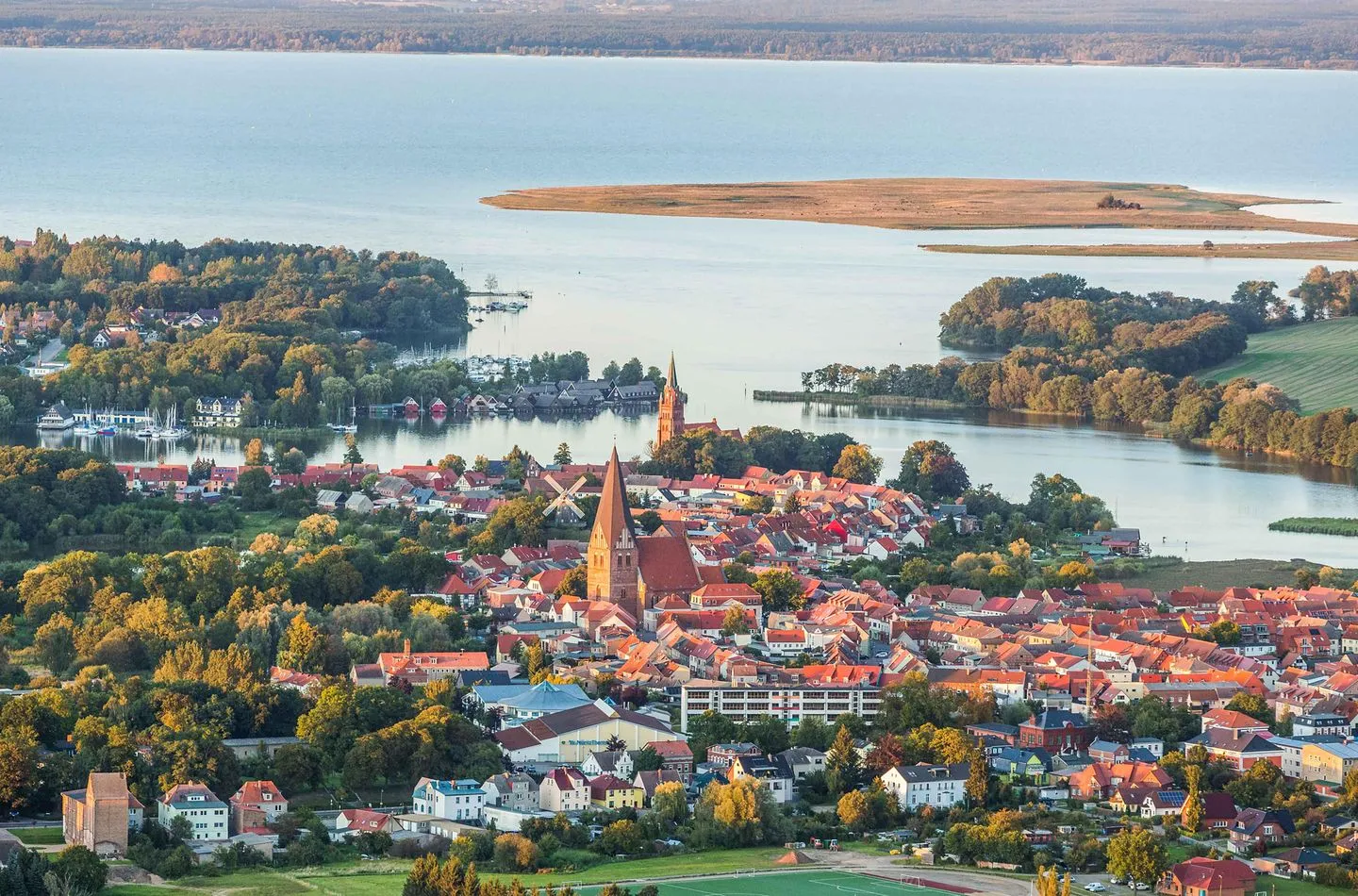  Merlin Ausguck Röbel / Müritz - Landschaft