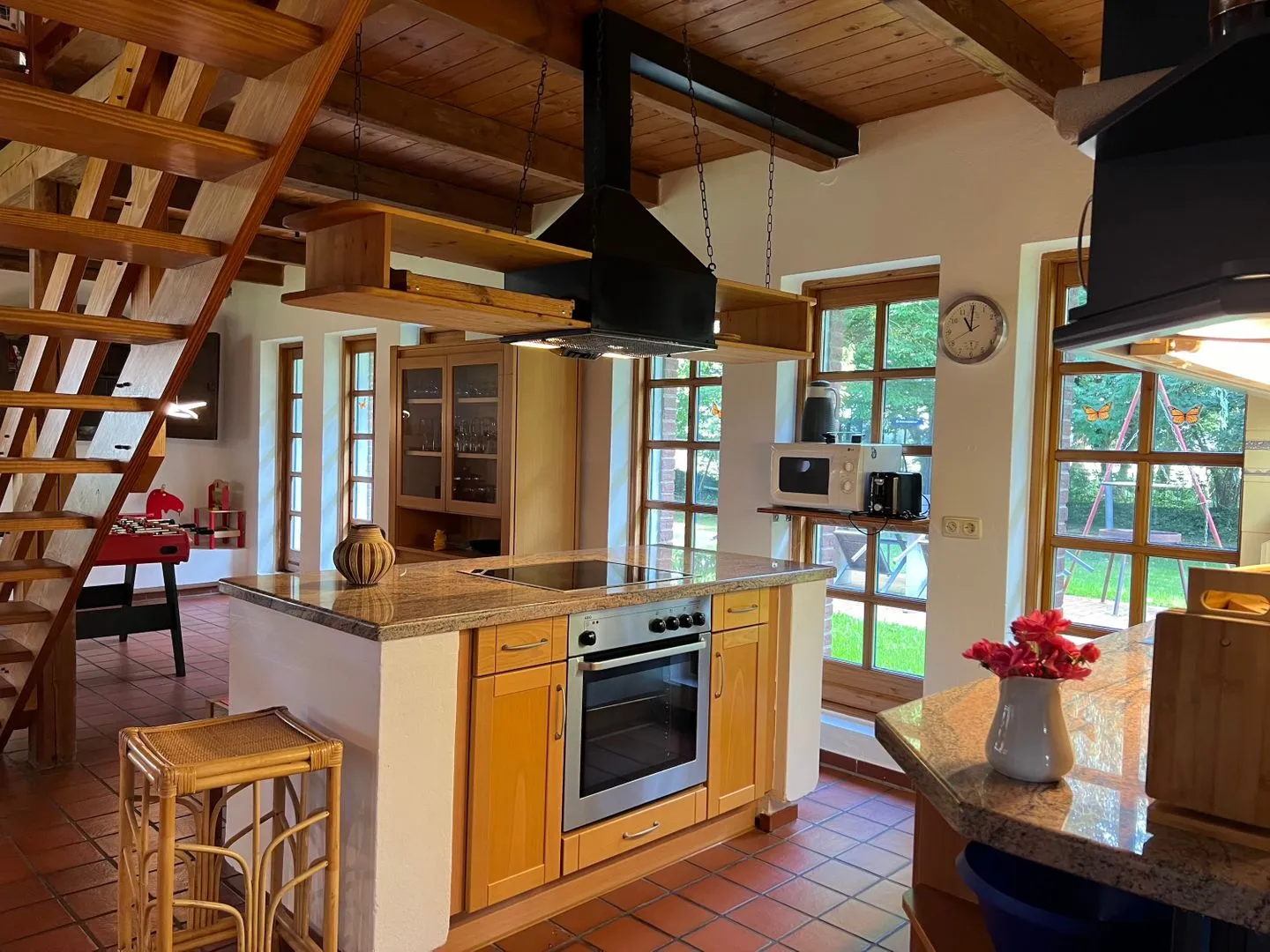 Ferien auf dem Islandpferdehof - Ferienhaus Gandur für bis zu 7 Personen Osterbyholz - Küche / Küchenzeile