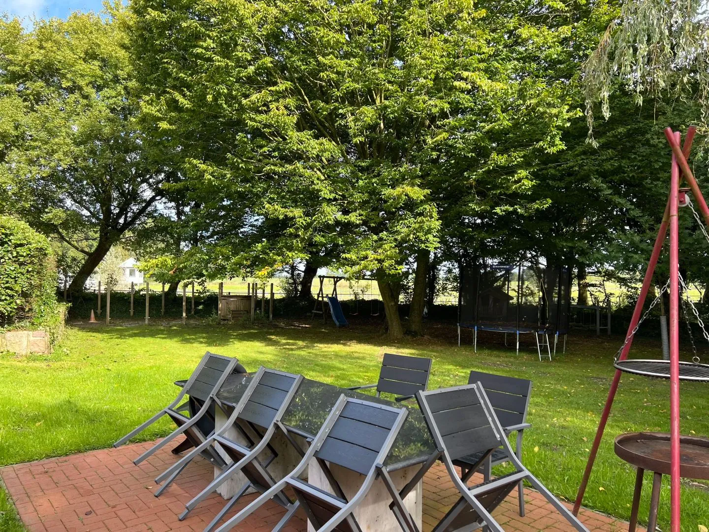 Ferien auf dem Islandpferdehof - Ferienhaus Gandur für bis zu 7 Personen Osterbyholz - Grill