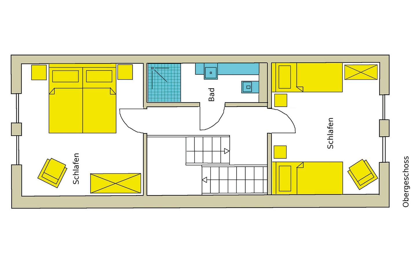 Schwan Jabel - Ferienwohnung Schwan Grundriss