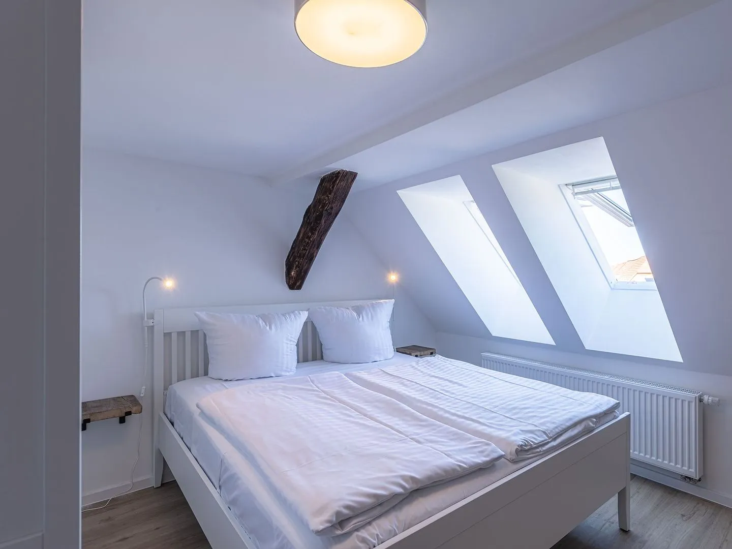  City Suite Malchow - Schlafzimmer