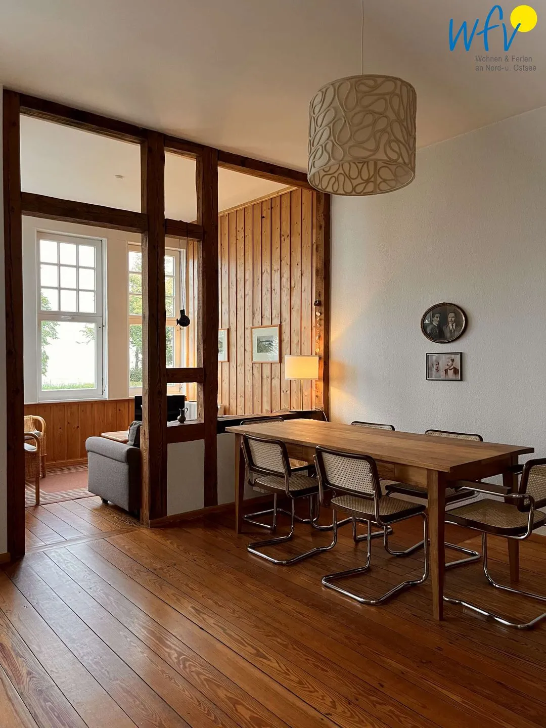Strandvilla Silberner Fisch Ferienwohnung № 32 Rügen - Binz - Wohnzimmer