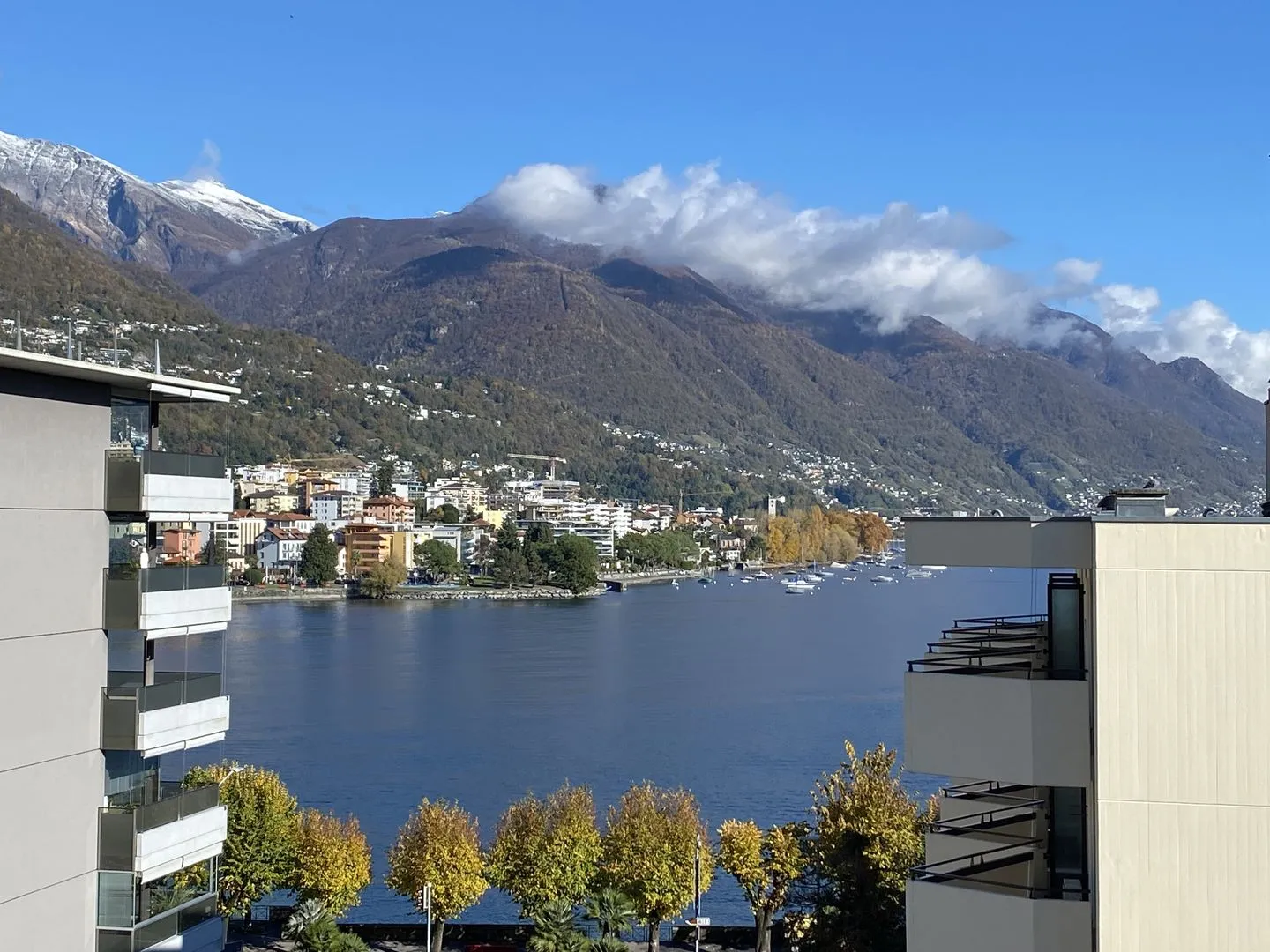 Casa Varesi, 6. Stock Locarno - Aussicht