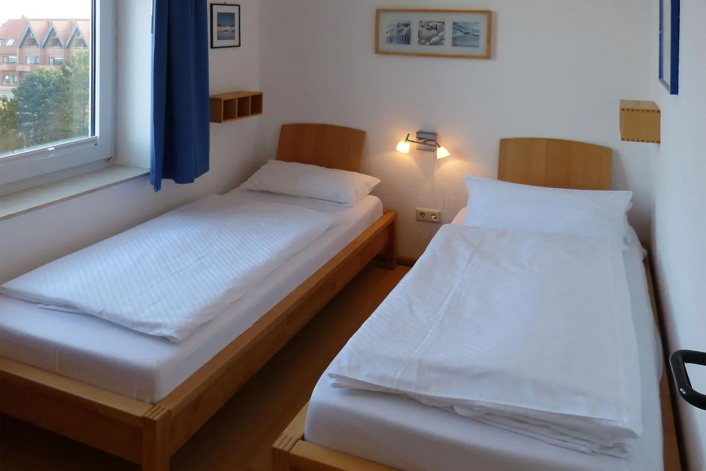 Haus *Therese* Ferienwohnung *Therese 8* Wittdün auf Amrum - Schlafzimmer in der Ferienwohnung Therese 8 in Wittdün auf Amrum