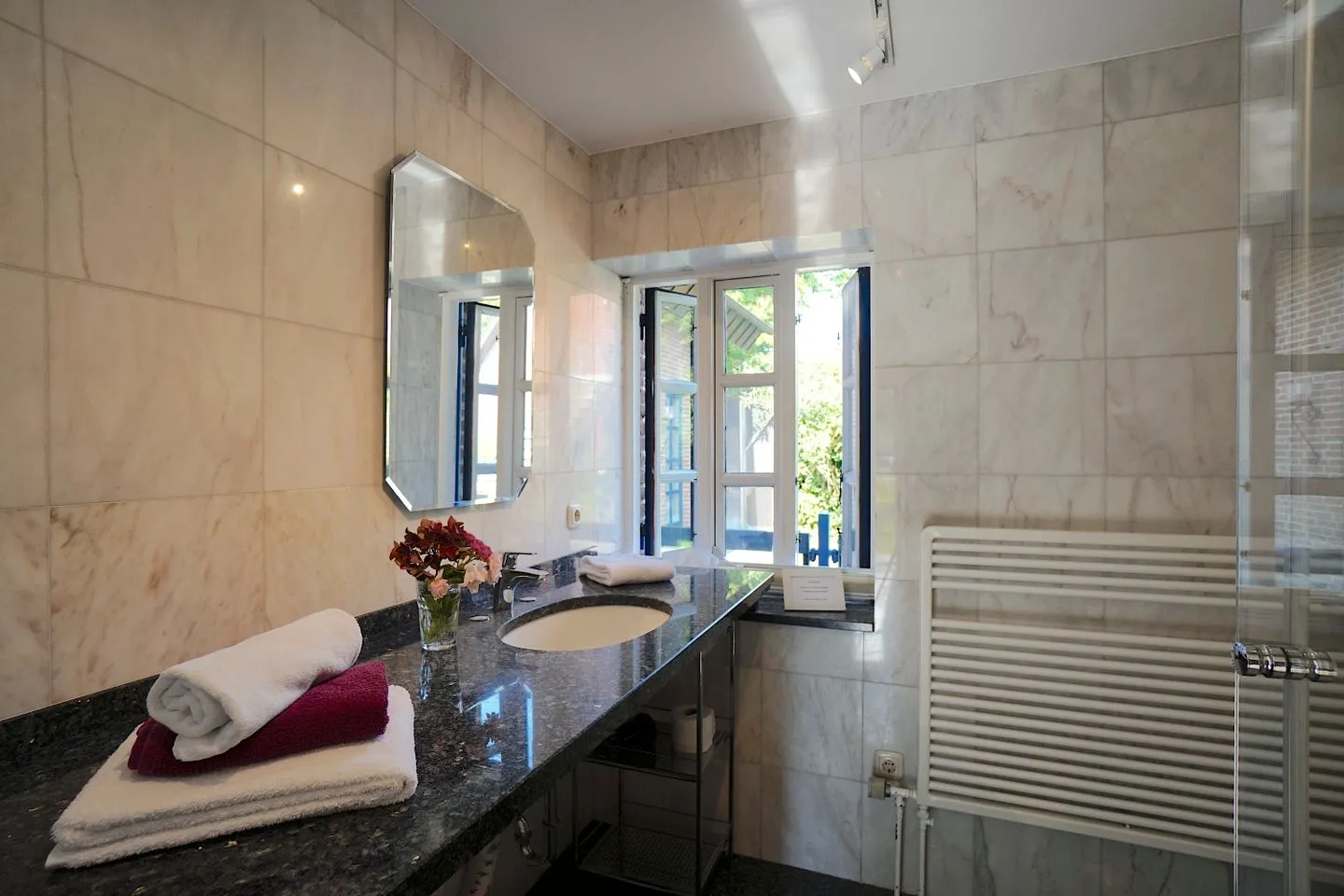 Ferienwohnung Vidja - Ferien auf dem Islandpferdehof für bis zu 4 Personen Osterbyholz - Badezimmer