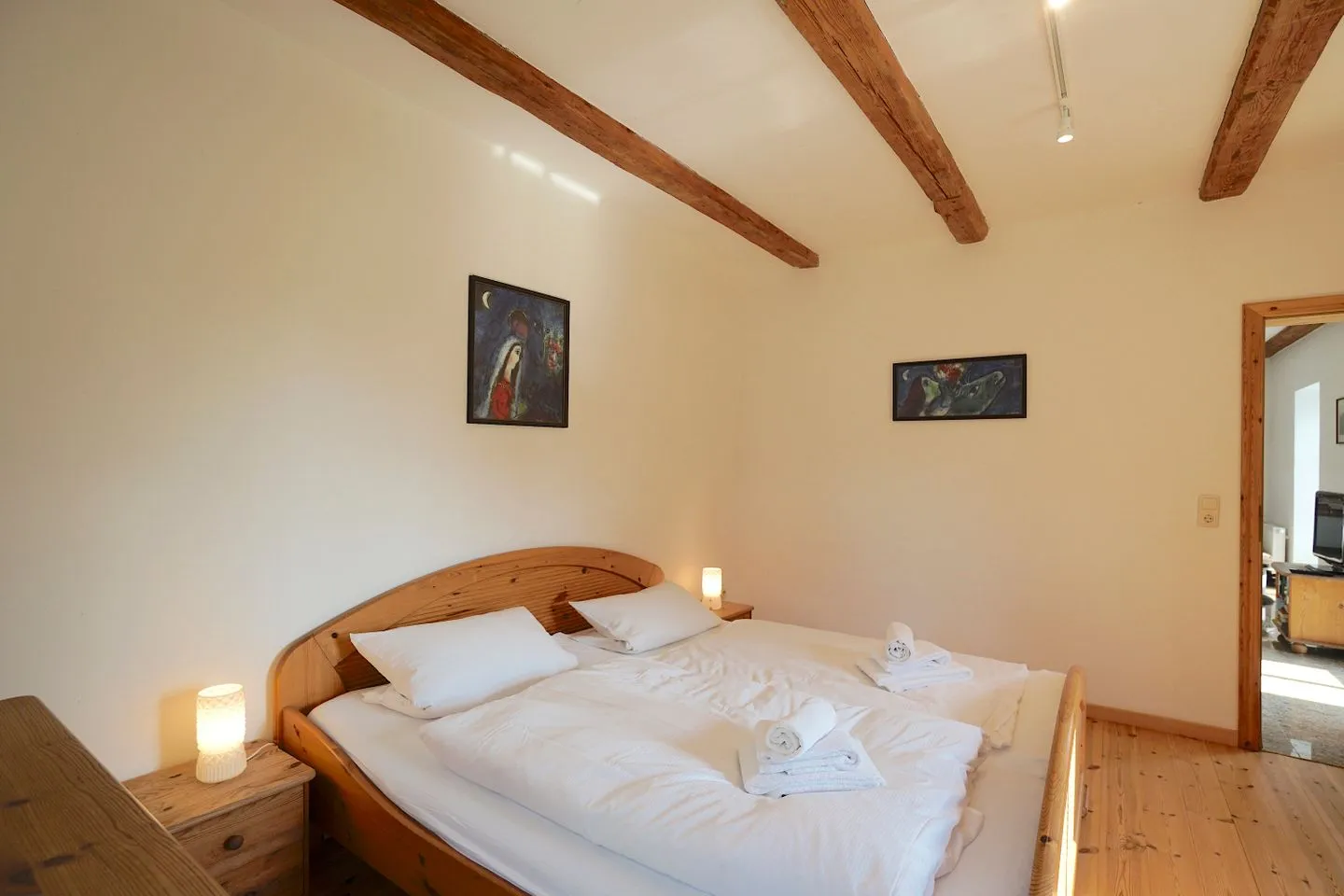 Ferienwohnung Vidja - Ferien auf dem Islandpferdehof für bis zu 4 Personen Osterbyholz - Schlafzimmer