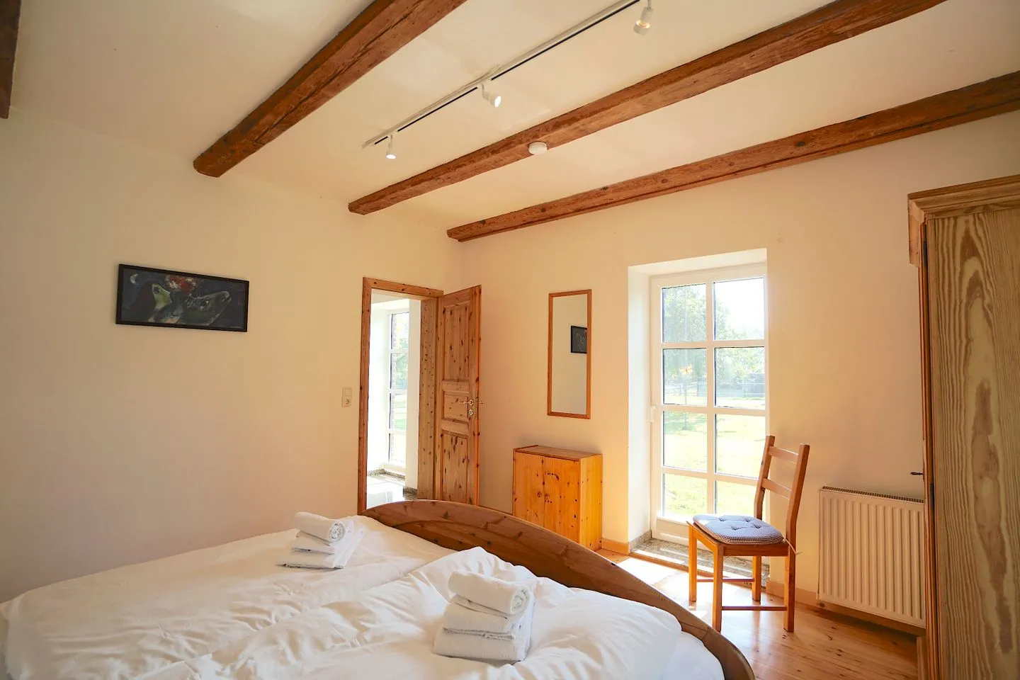 Ferienwohnung Vidja - Ferien auf dem Islandpferdehof für bis zu 4 Personen Osterbyholz - Schlafzimmer