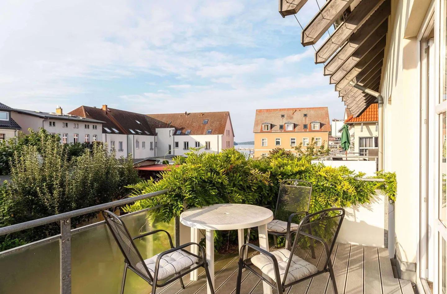 Hafenoase Waren (Müritz) - Balkon