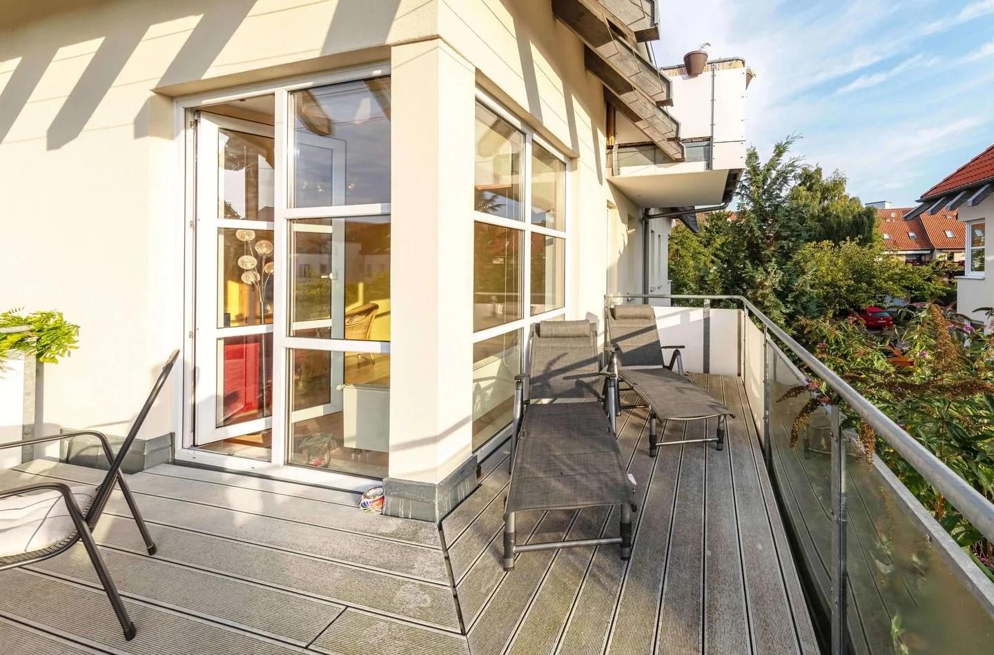 Hafenoase Waren (Müritz) - Balkon