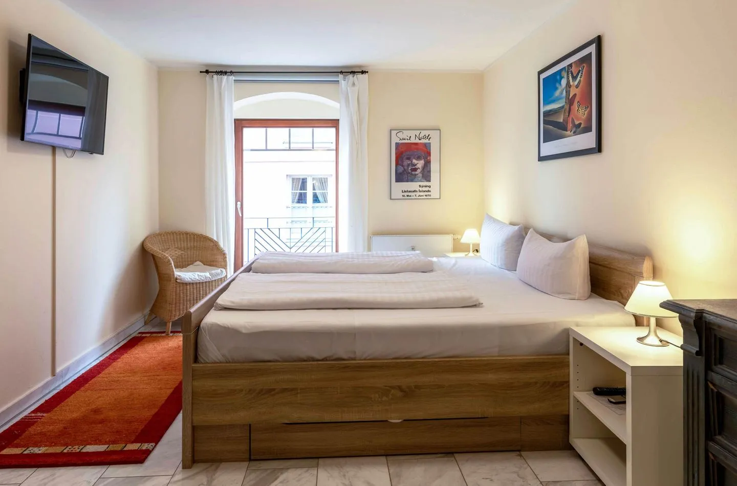 Yachthafenflair Waren (Müritz) - Schlafzimmer