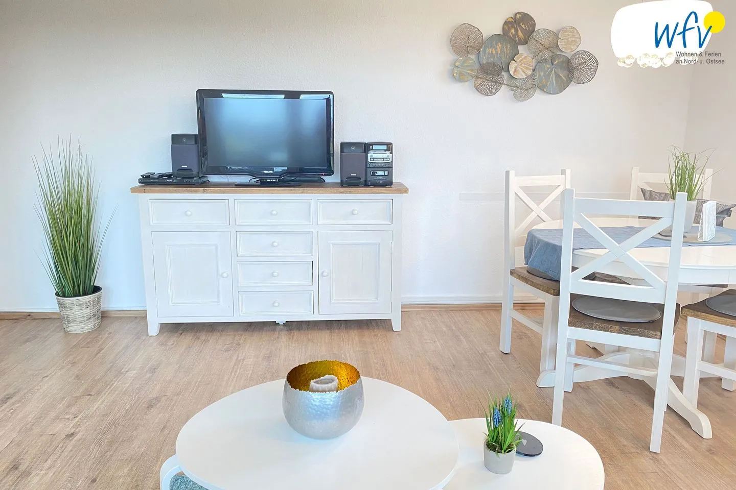 Holiday Residenz I Ferienwohnung Seelenbalsam Borkum - Wohnzimmer