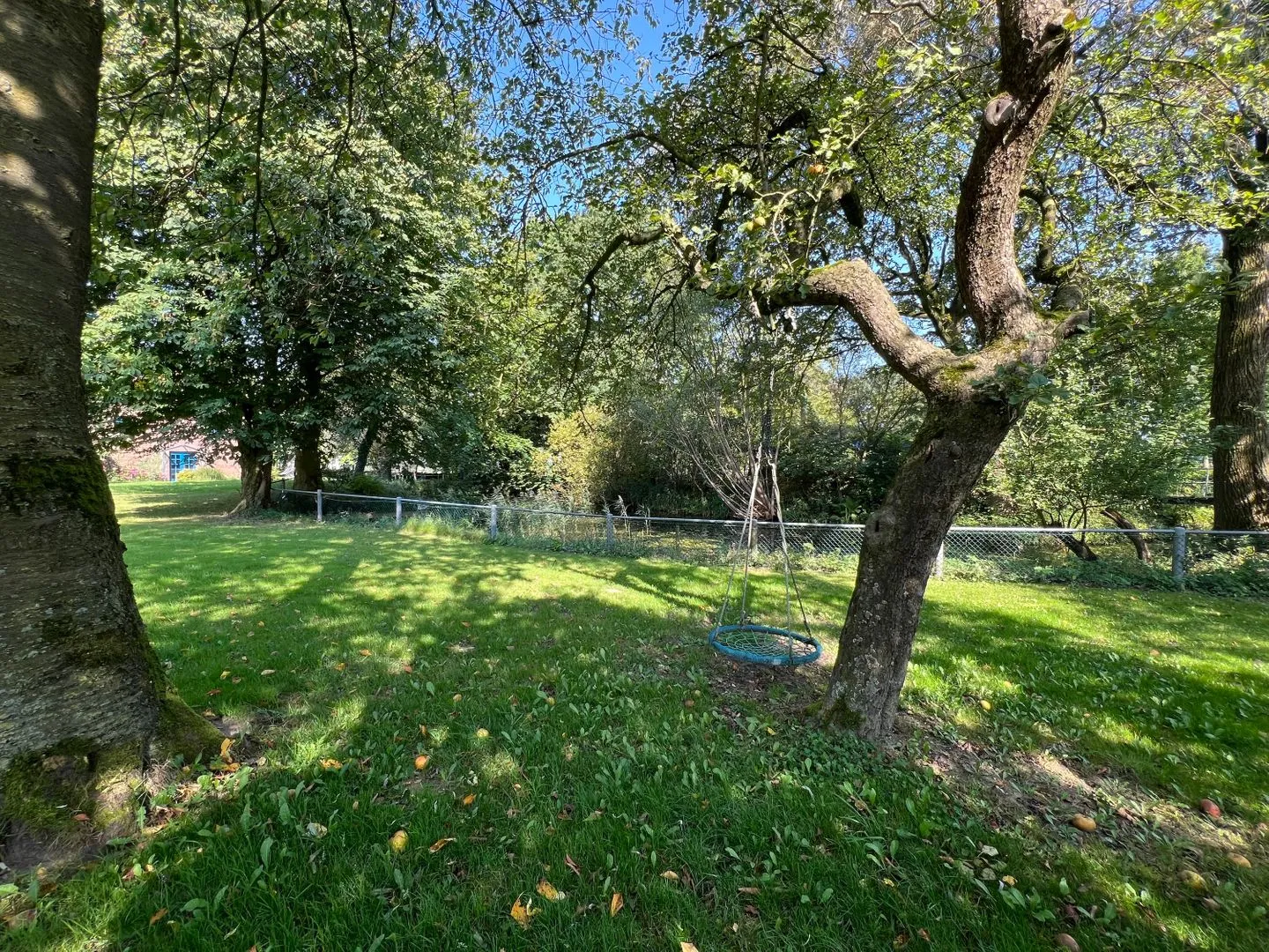 Ferien auf dem Islandpferdehof - Ferienhaus Gandur für bis zu 7 Personen Osterbyholz - Gartenblick