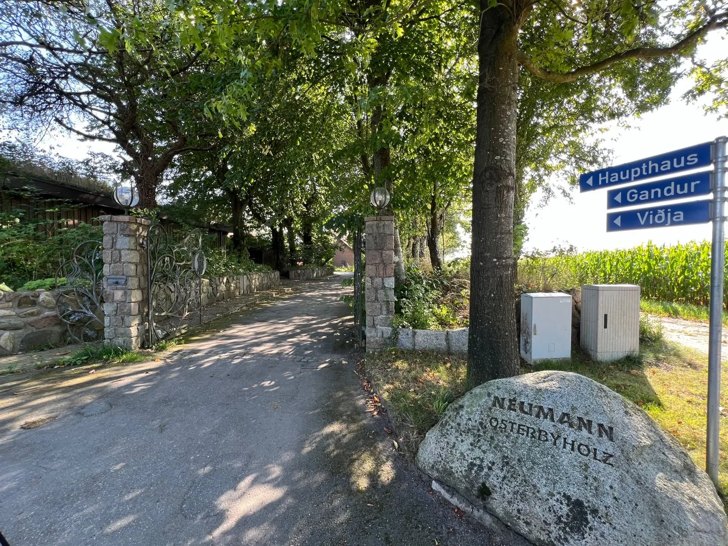 Ferienwohnung Vidja - Ferien auf dem Islandpferdehof für bis zu 4 Personen Osterbyholz - Fassade / Eingang