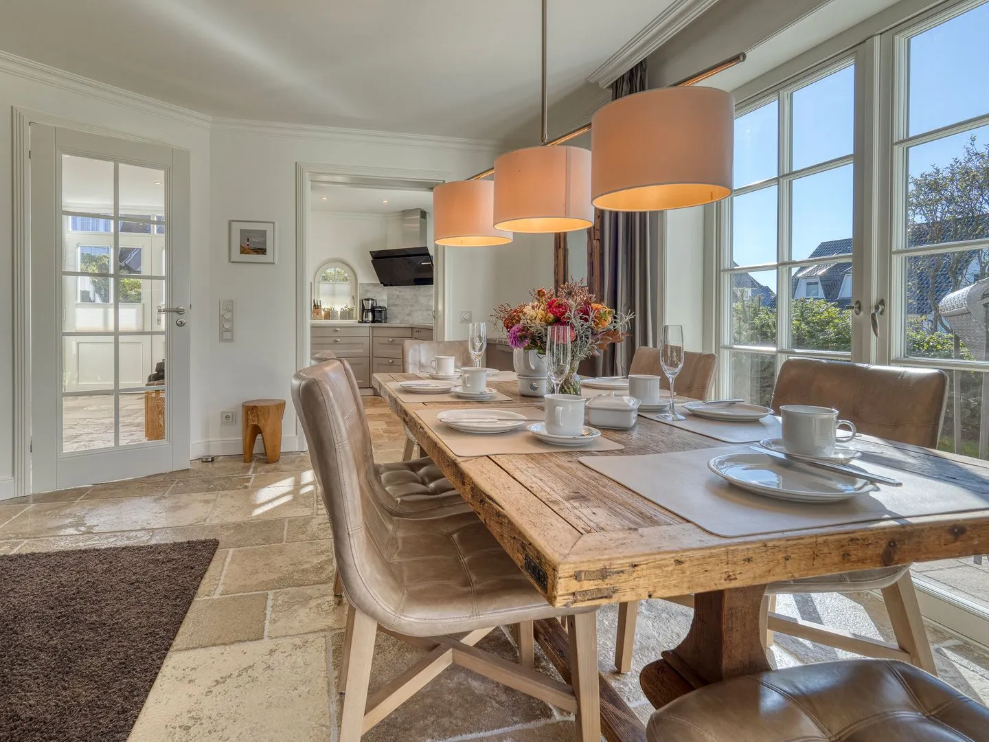 Reethüs 1 Wenningstedt - Wohnzimmer
