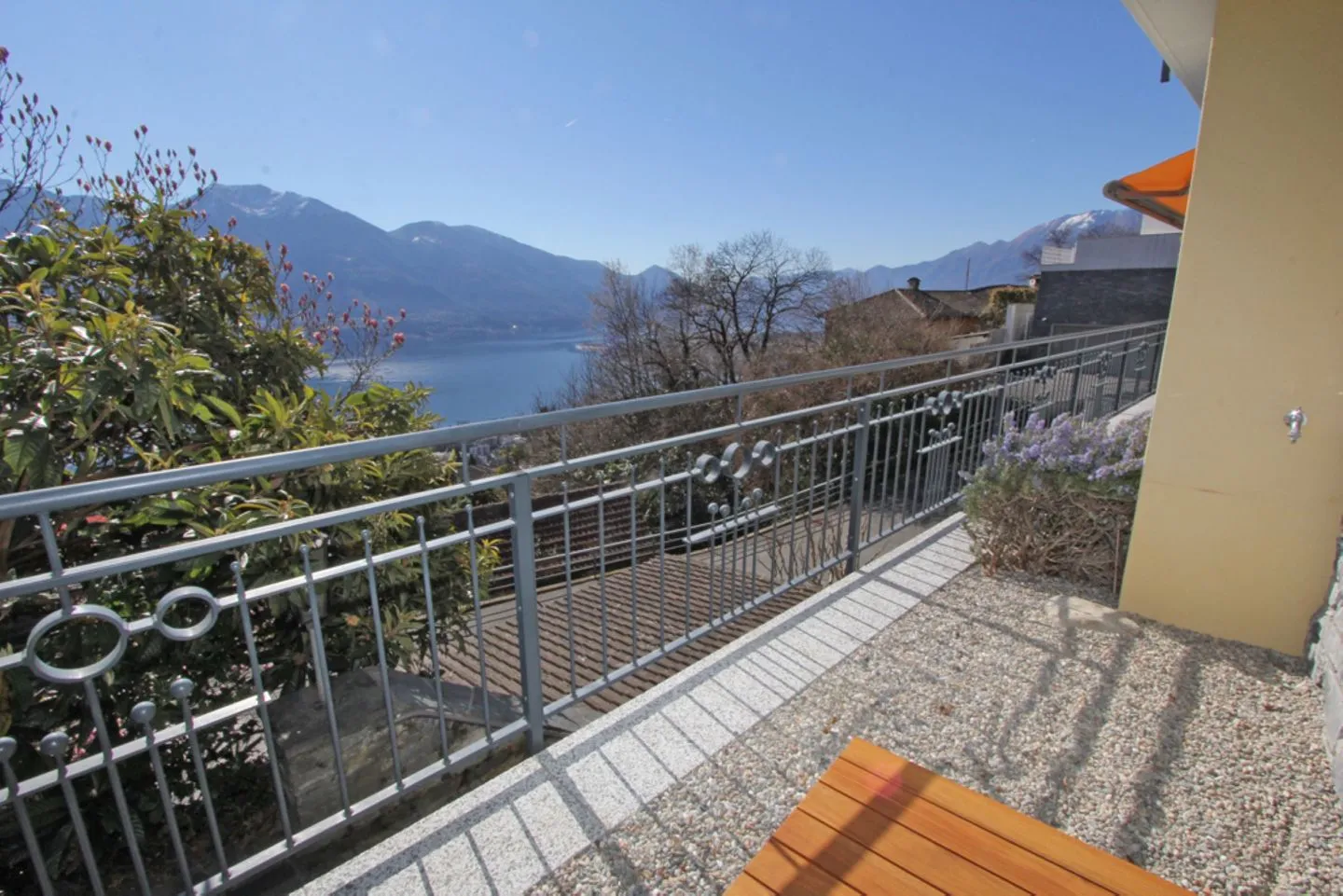 Casa Serena, 3-Zimmerwohnung-Duplex Locarno - Aussicht
