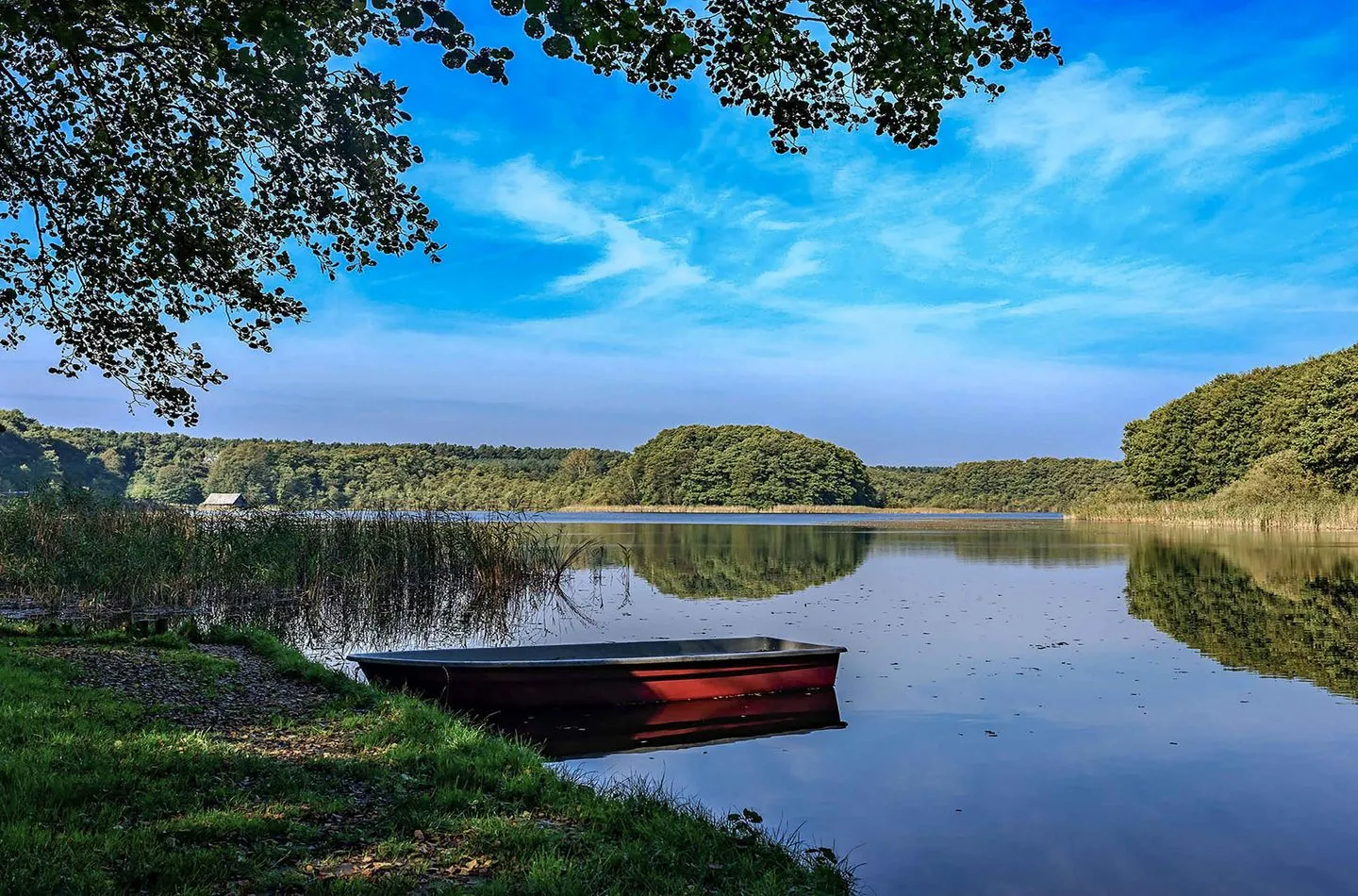 Storchenflug Fleesensee - Göhren Lebbin - Landschaft