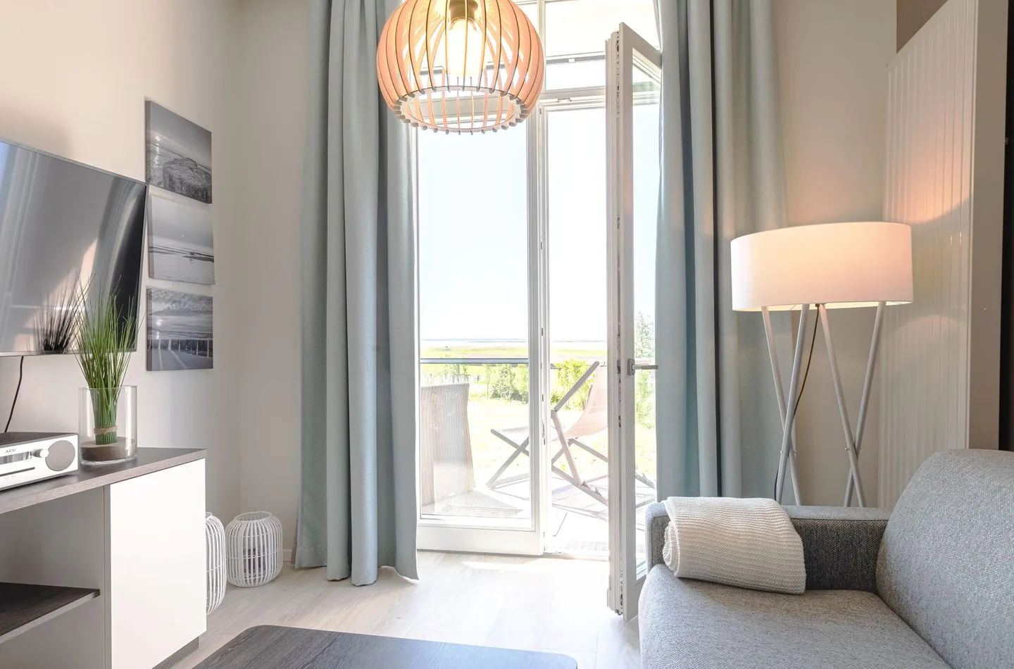 Strandflieder Wustrow - Wohnzimmer