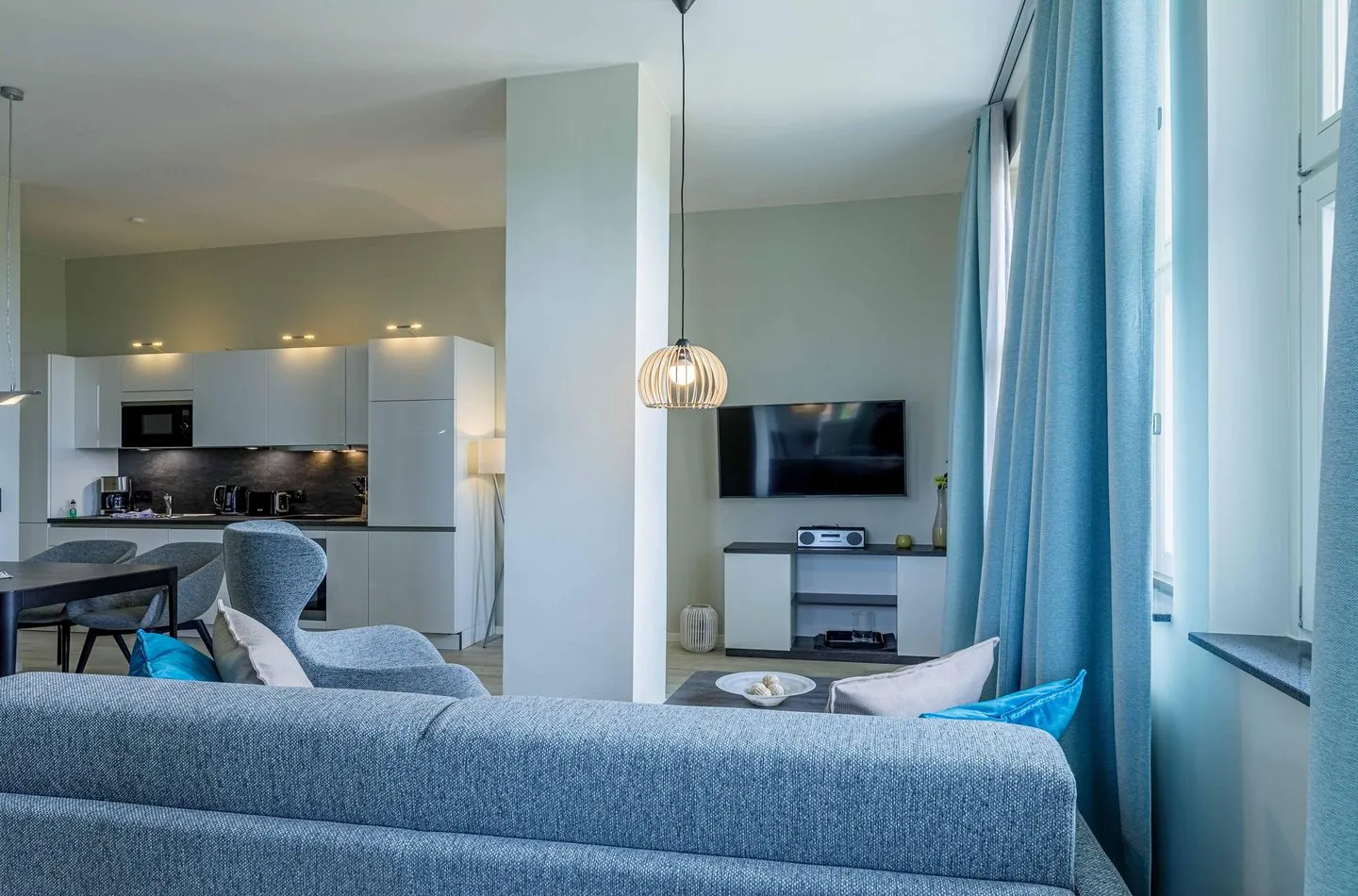 Panorama-Utkiek Wustrow - Wohnzimmer