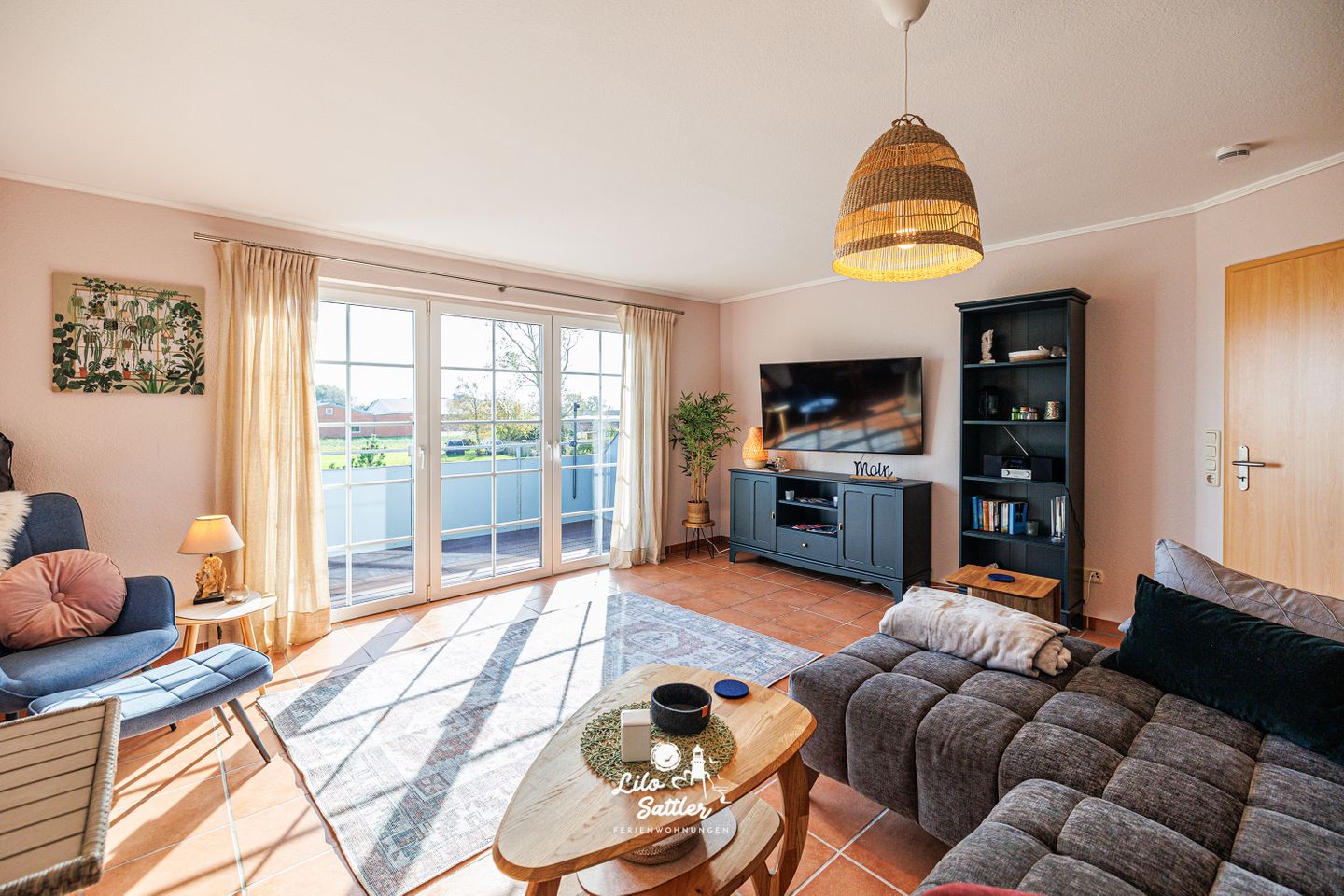 Ferienwohnung Mia, 1.OG Wohnzimmer