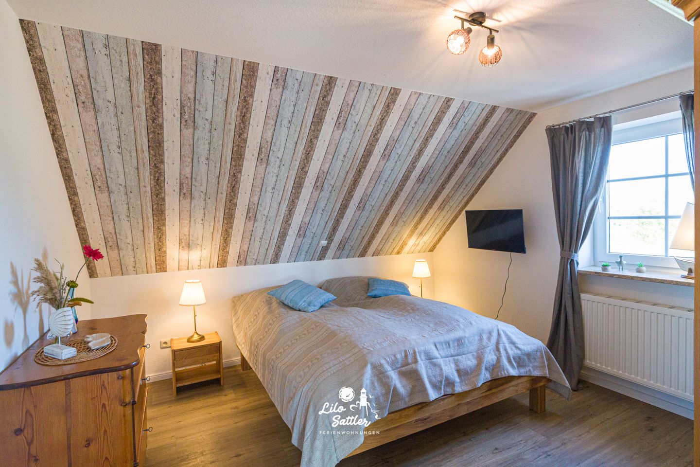 Ferienwohnung Mia, 1.OG Schlafzimmer