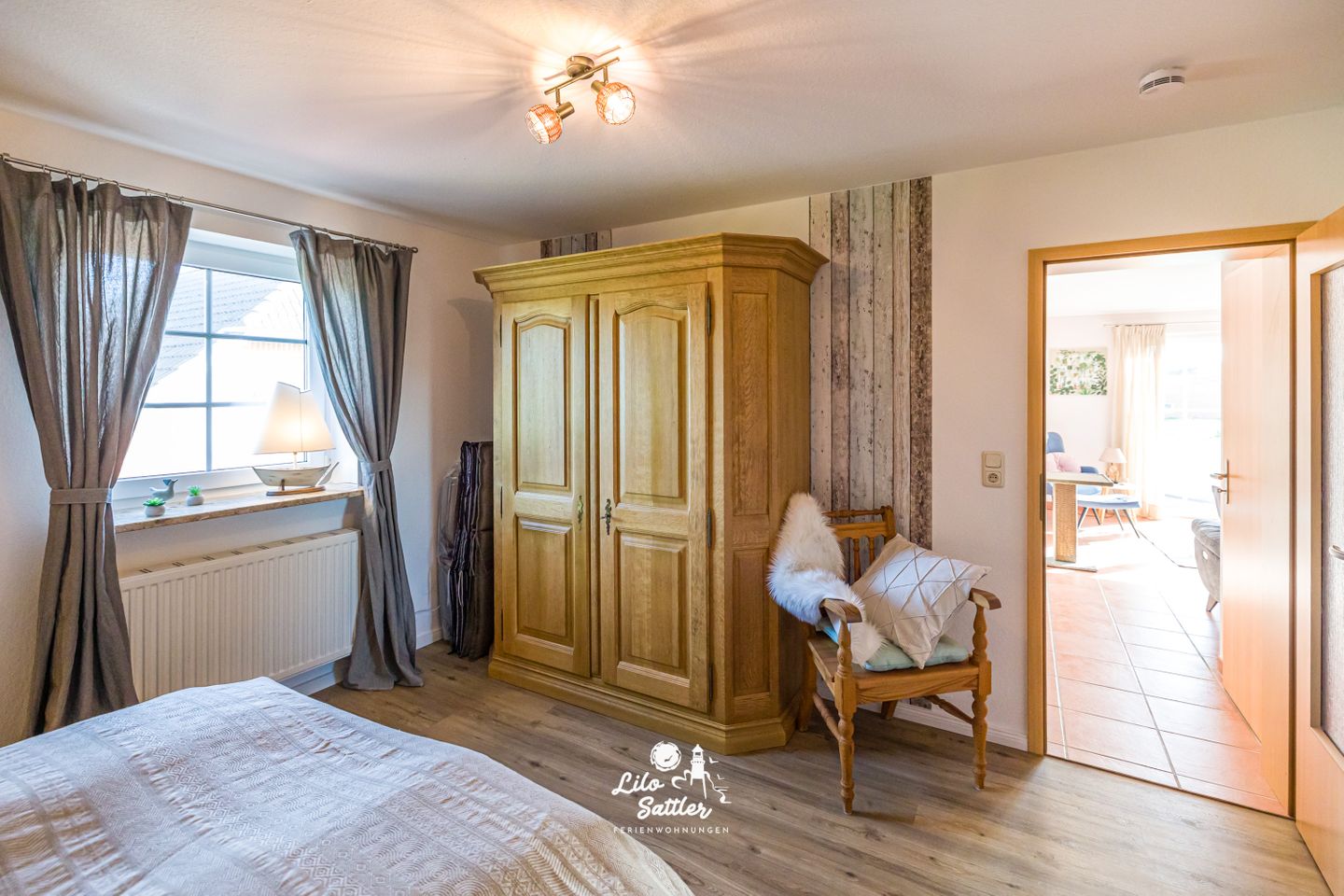 Ferienwohnung Mia, 1.OG Schlafzimmer