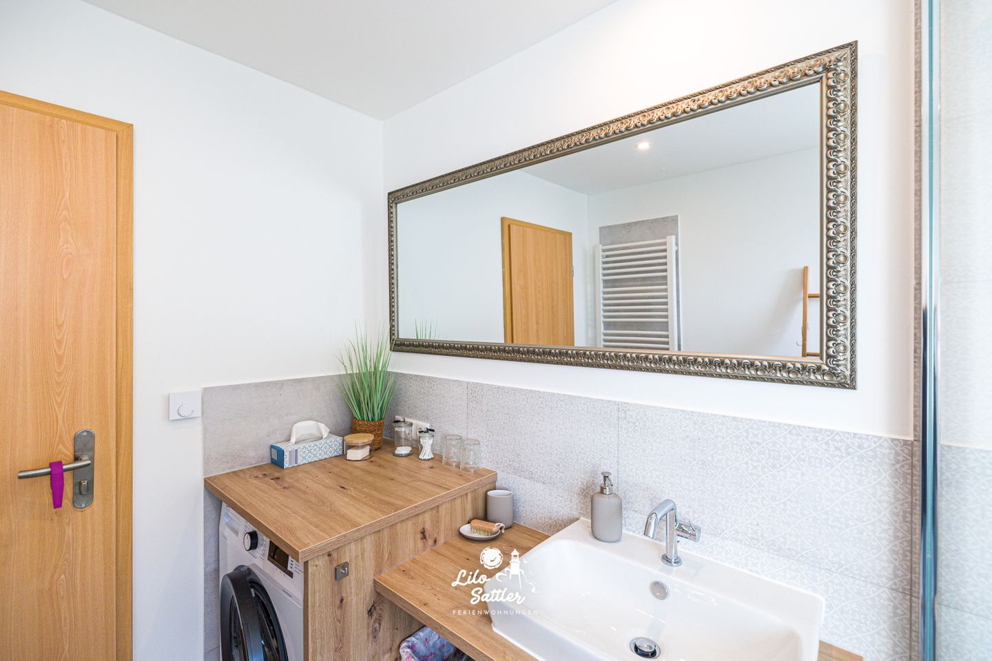 Ferienwohnung Mia, 1.OG Badezimmer