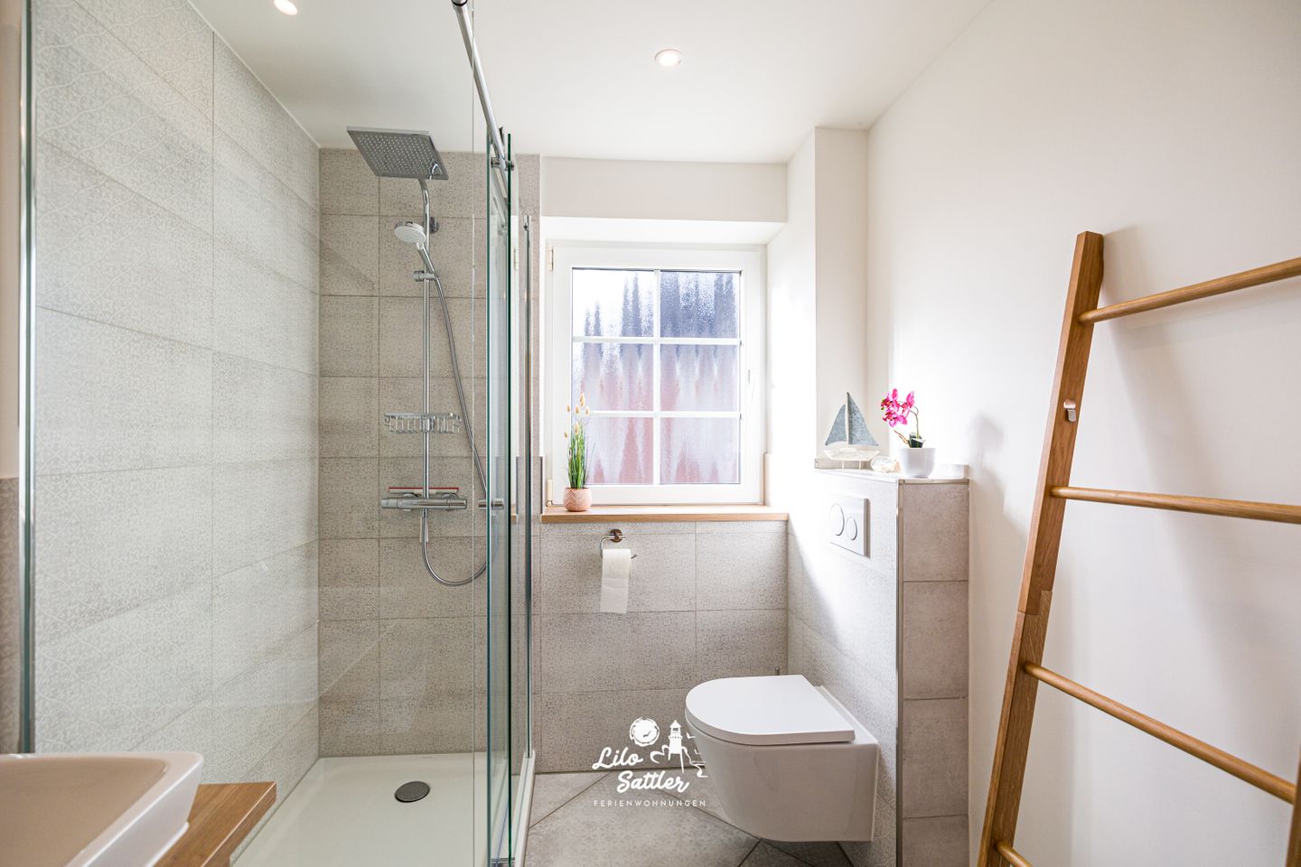 Ferienwohnung Mia, 1.OG Badezimmer