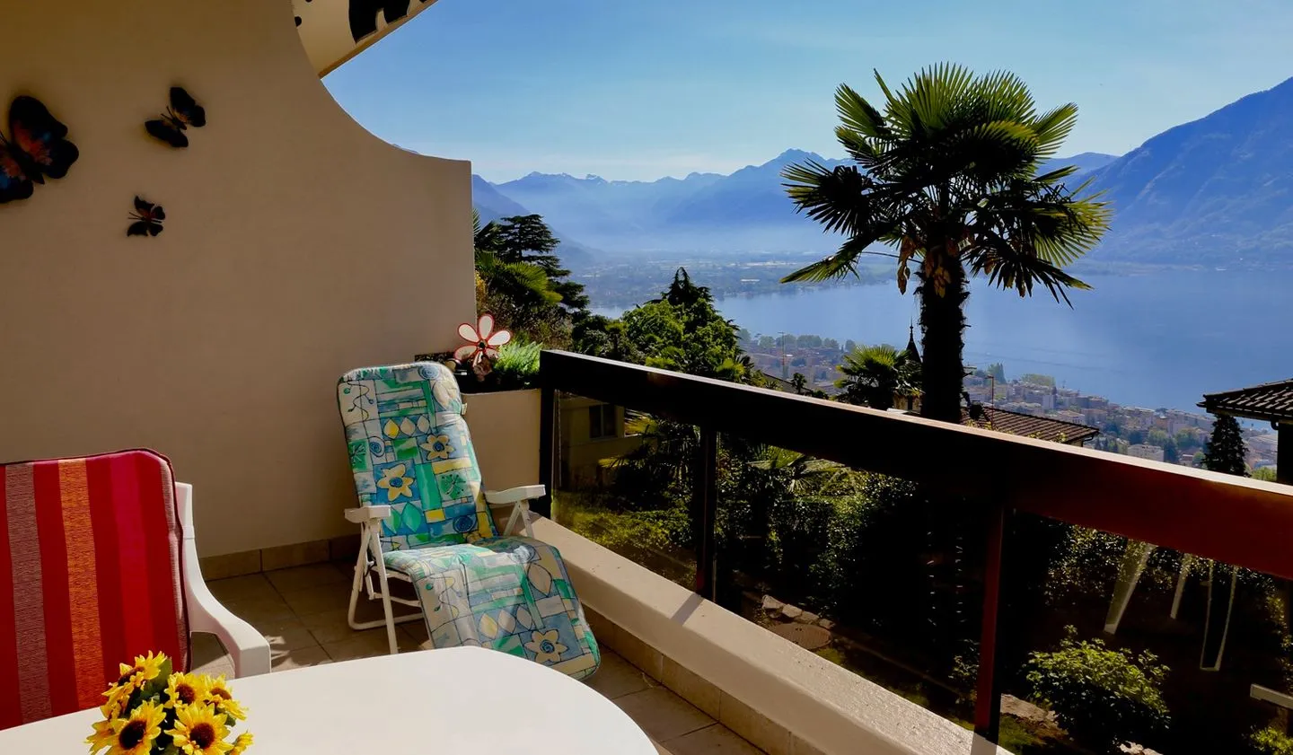 Ferienwohnung C04 Lago Maggiore - Balkon