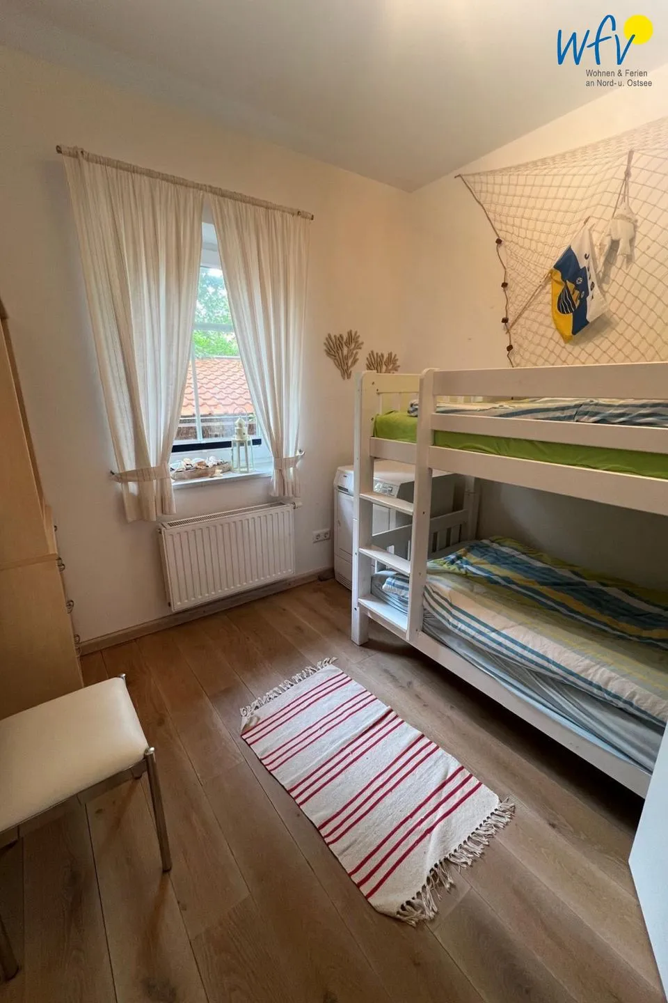 Haus am Erlenteich Ferienwohnung 2 Juist - Schlafzimmer