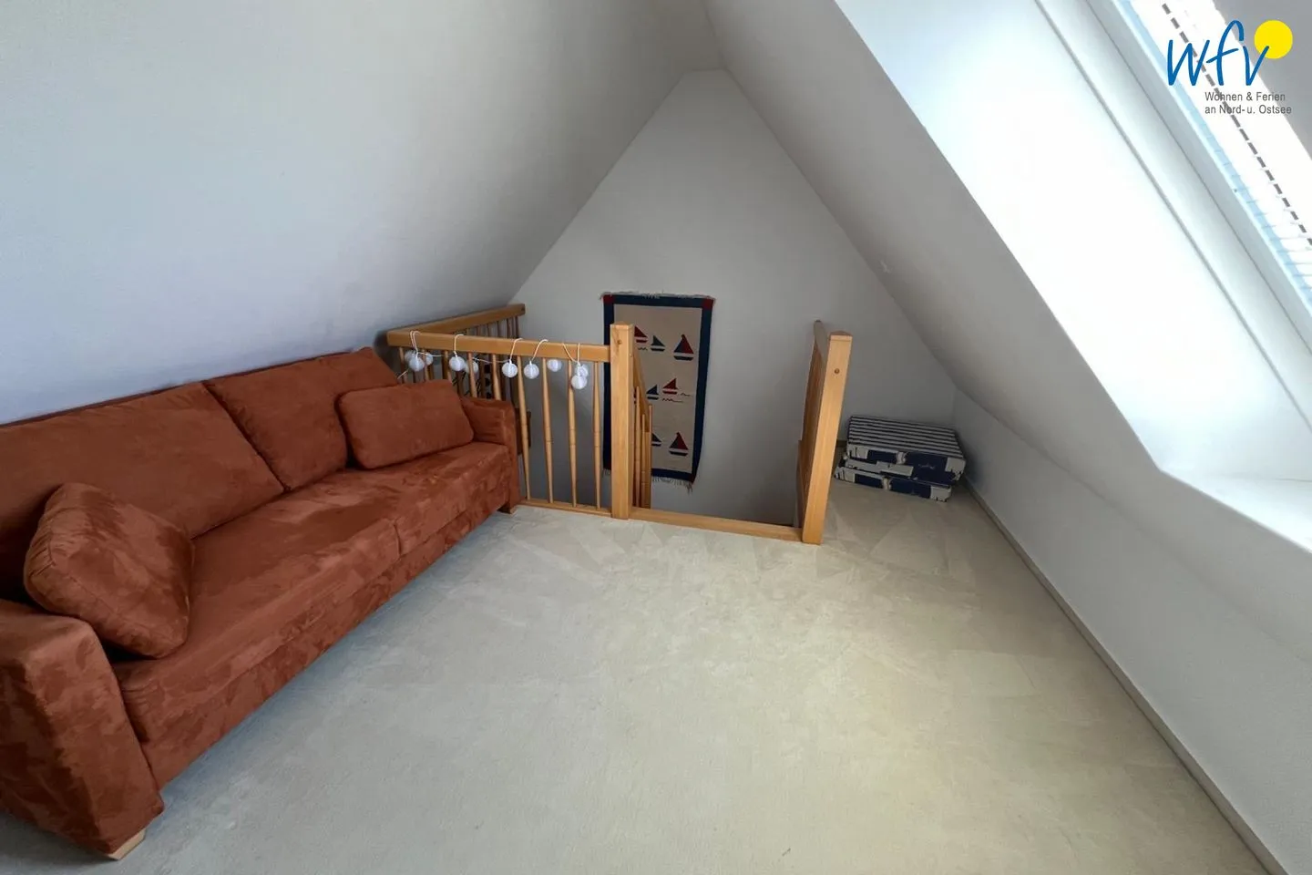 Haus am Erlenteich Ferienwohnung 2 Juist - Schlafzimmer