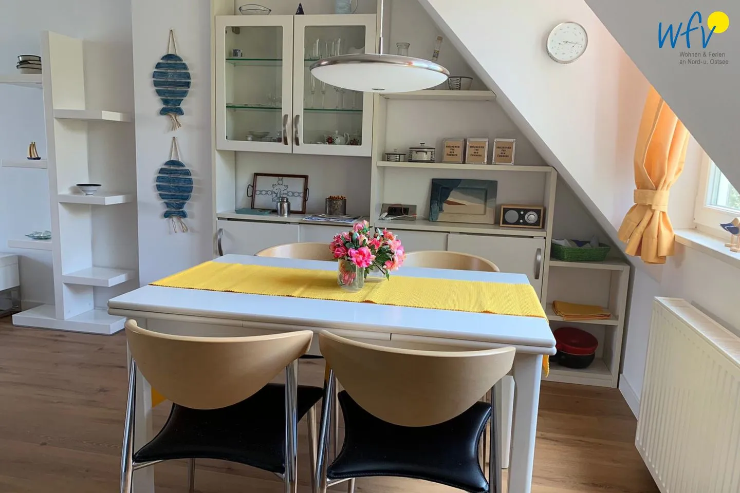 Haus am Erlenteich Ferienwohnung 2 Juist - Küche / Küchenzeile