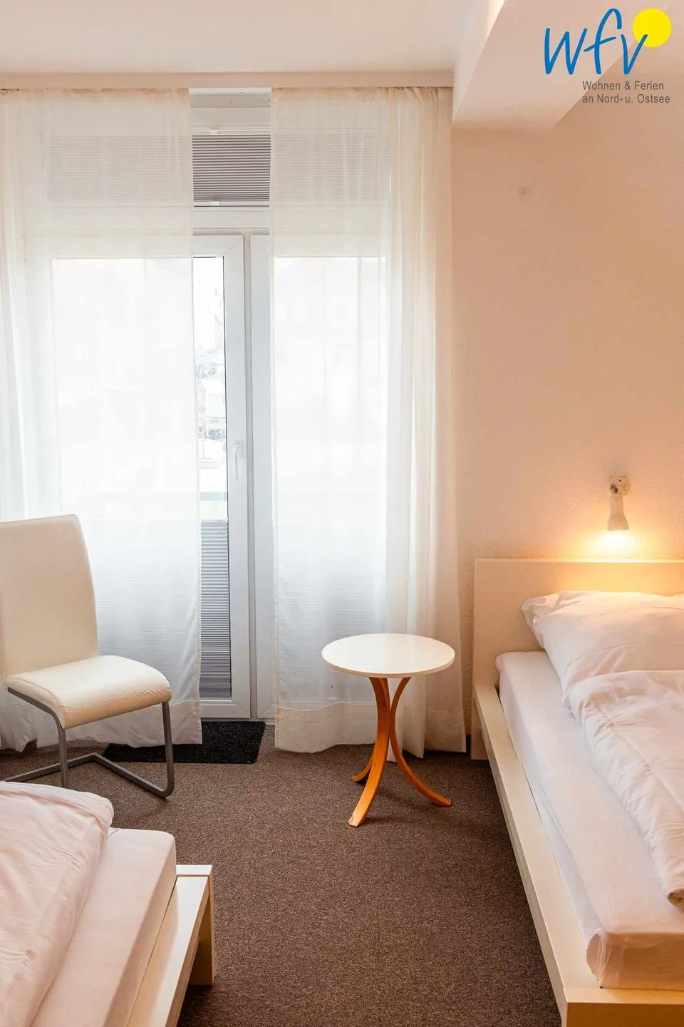 Ferienhaus Seeblick Ferienwohnung Strandglück Borkum - Wohnzimmer