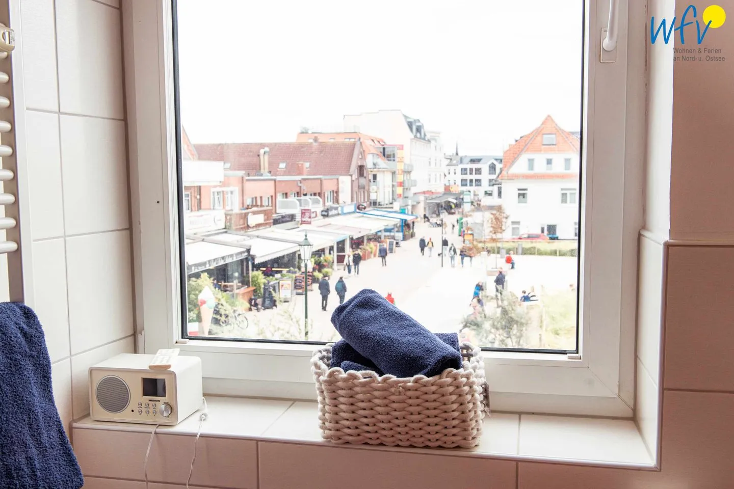 Ferienhaus Seeblick Ferienwohnung Strandglück Borkum - Blick auf Sehenswürdigkeit