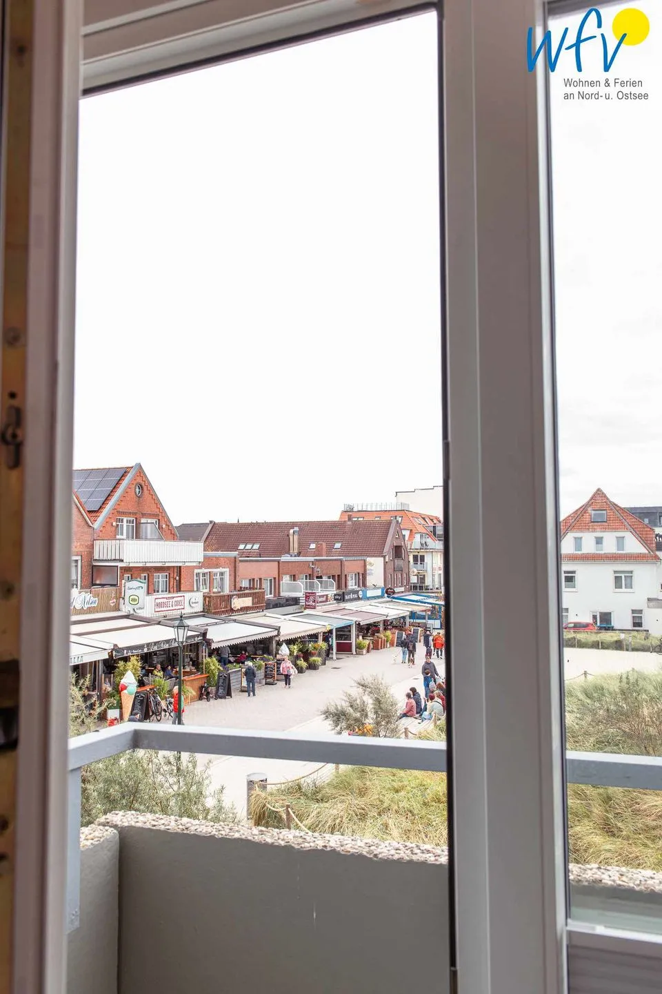 Ferienhaus Seeblick Ferienwohnung Strandglück Borkum - Blick auf Sehenswürdigkeit