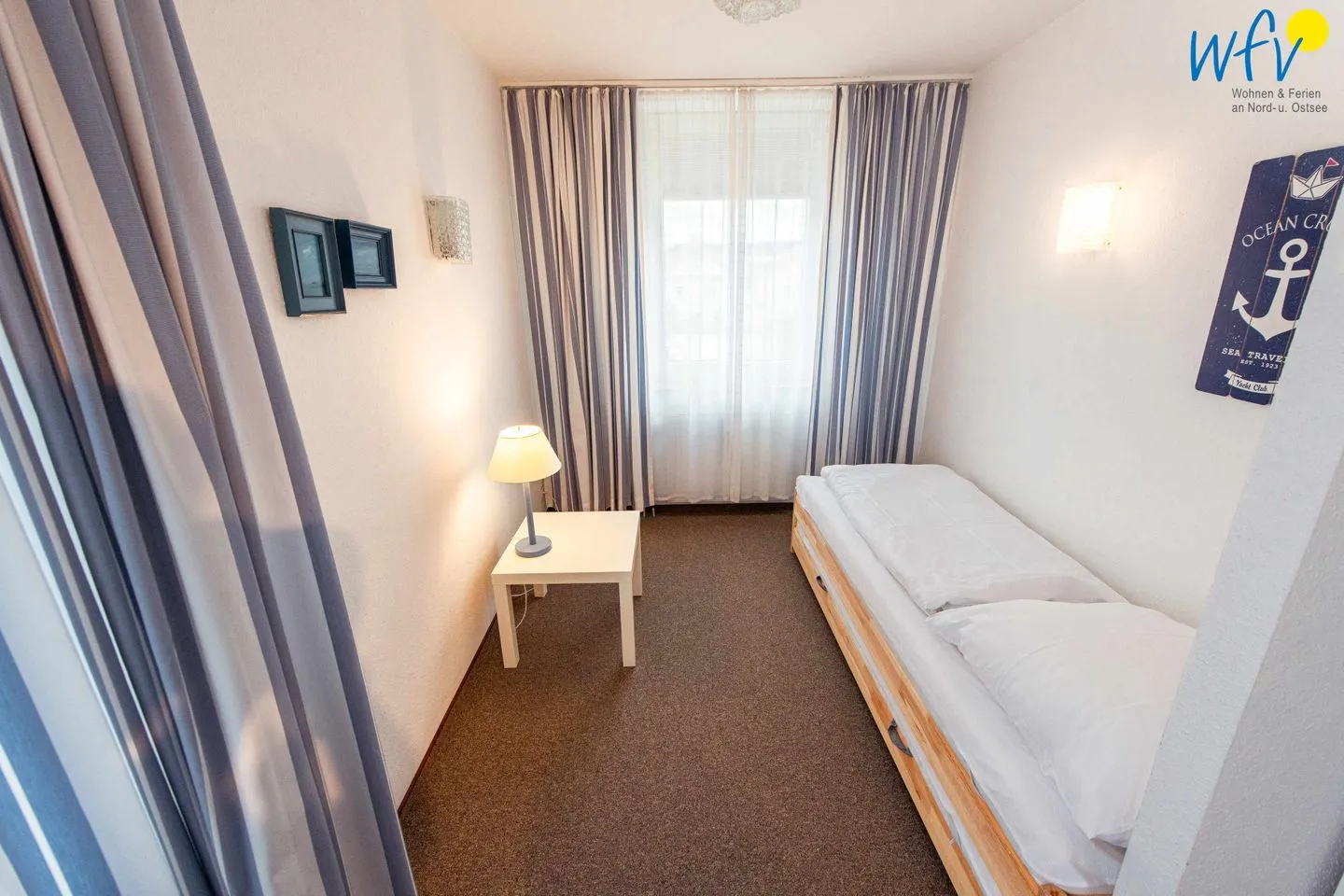 Ferienhaus Seeblick Ferienwohnung Strandglück Borkum - Wohnzimmer