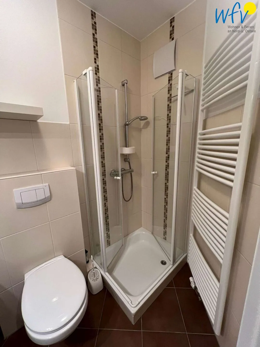 Haus am Erlenteich Ferienwohnung 2 Juist - Badezimmer