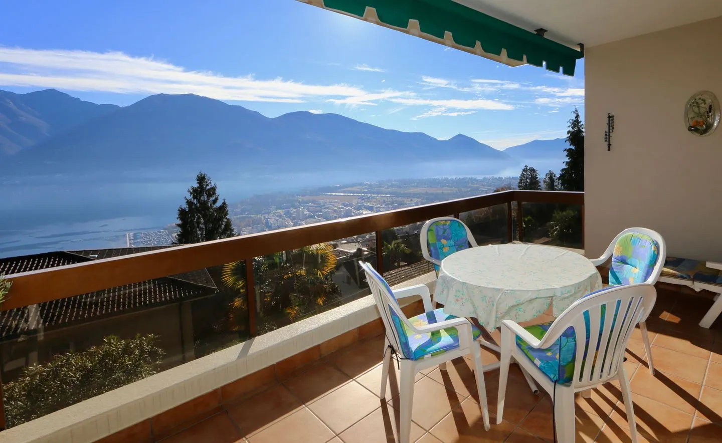 Ferienwohnung C06 Lago Maggiore - Balkon