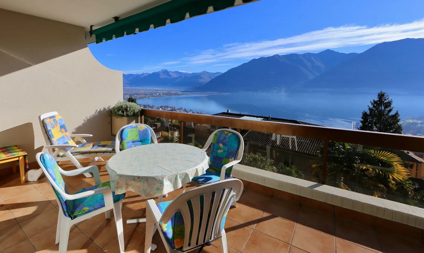 Ferienwohnung C06 Lago Maggiore - Balkon