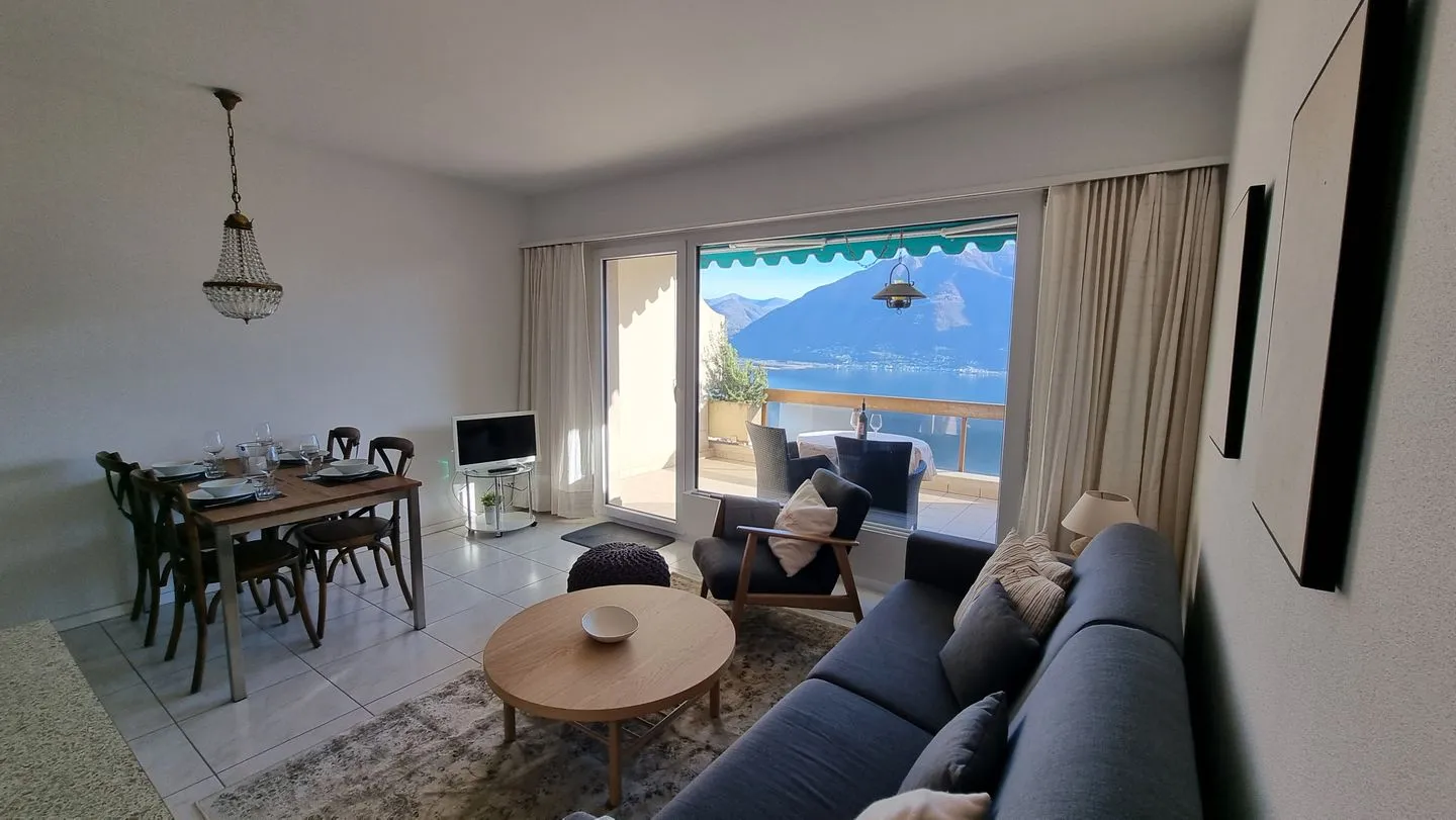 Ferienwohnung C12 Lago Maggiore - Wohnzimmer