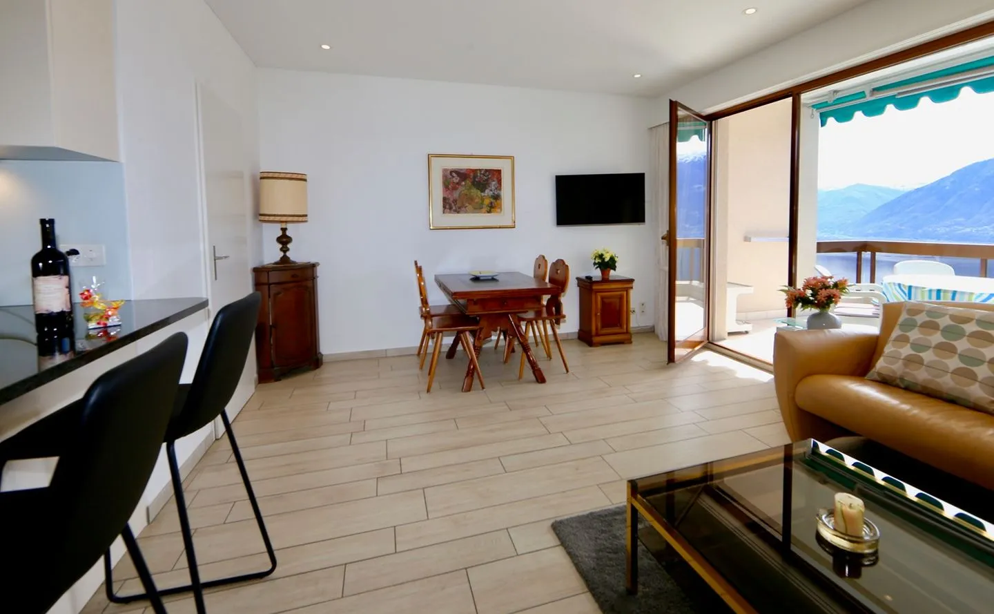 Ferienwohnung C15 Lago Maggiore - Wohnzimmer