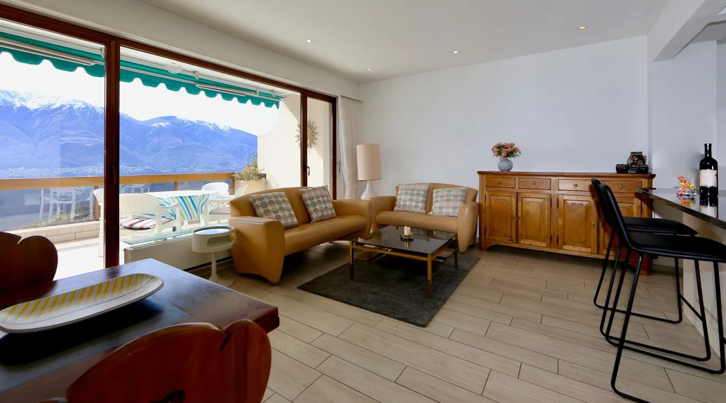 Ferienwohnung C15 Lago Maggiore - Wohnzimmer