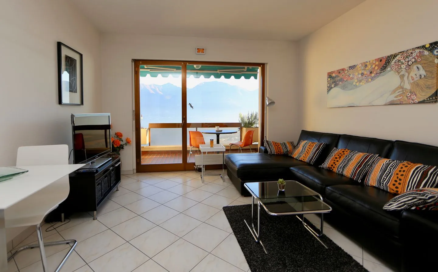 Ferienwohnung D24 Lago Maggiore - Wohnzimmer