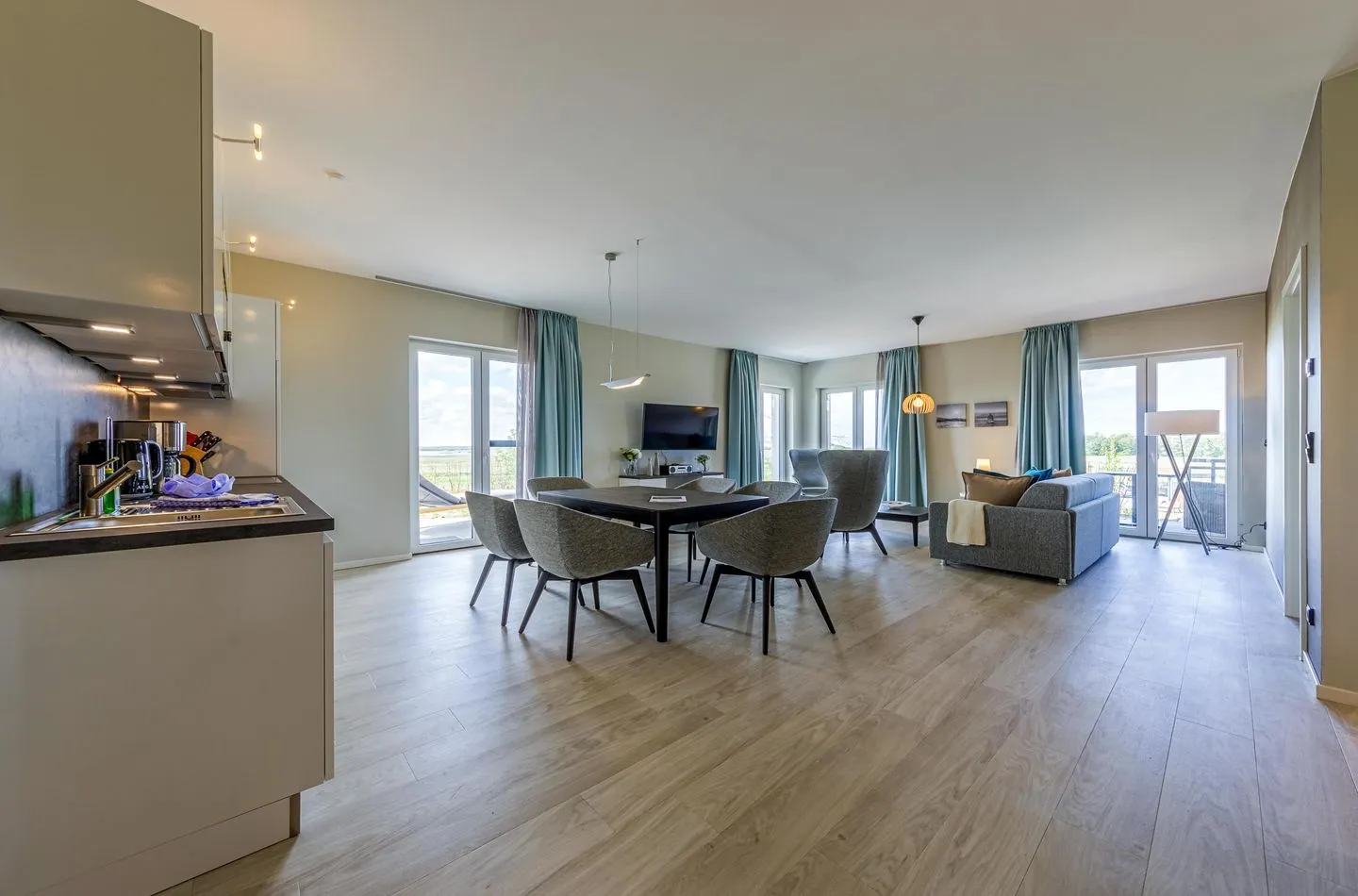 Boddenkieker Wustrow - Wohnzimmer
