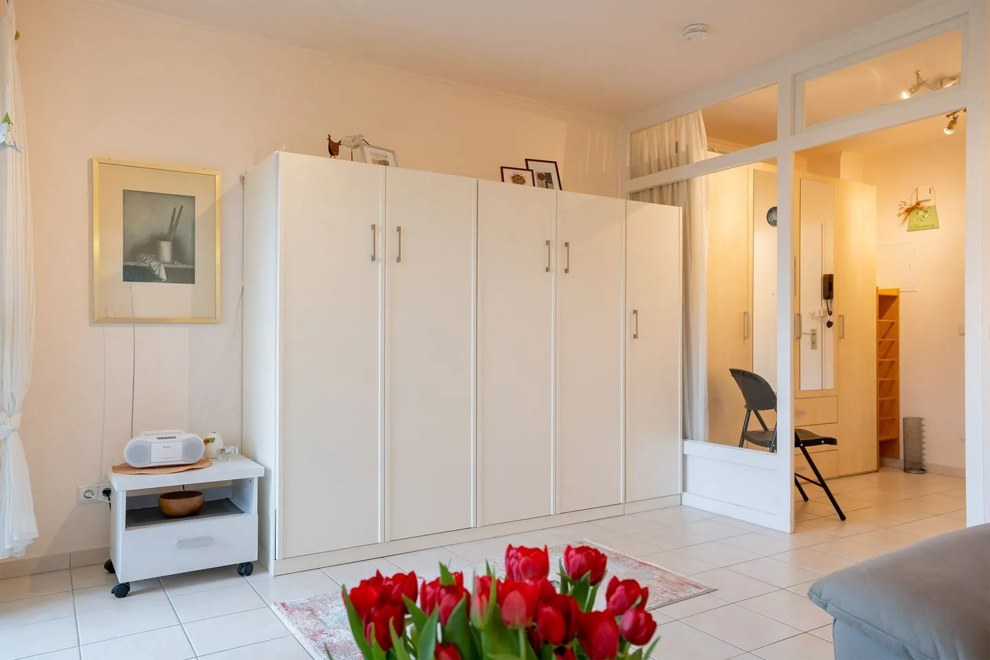 (DKK1b) Ferienwohnung Stäcker Niendorf - Wohnzimmer